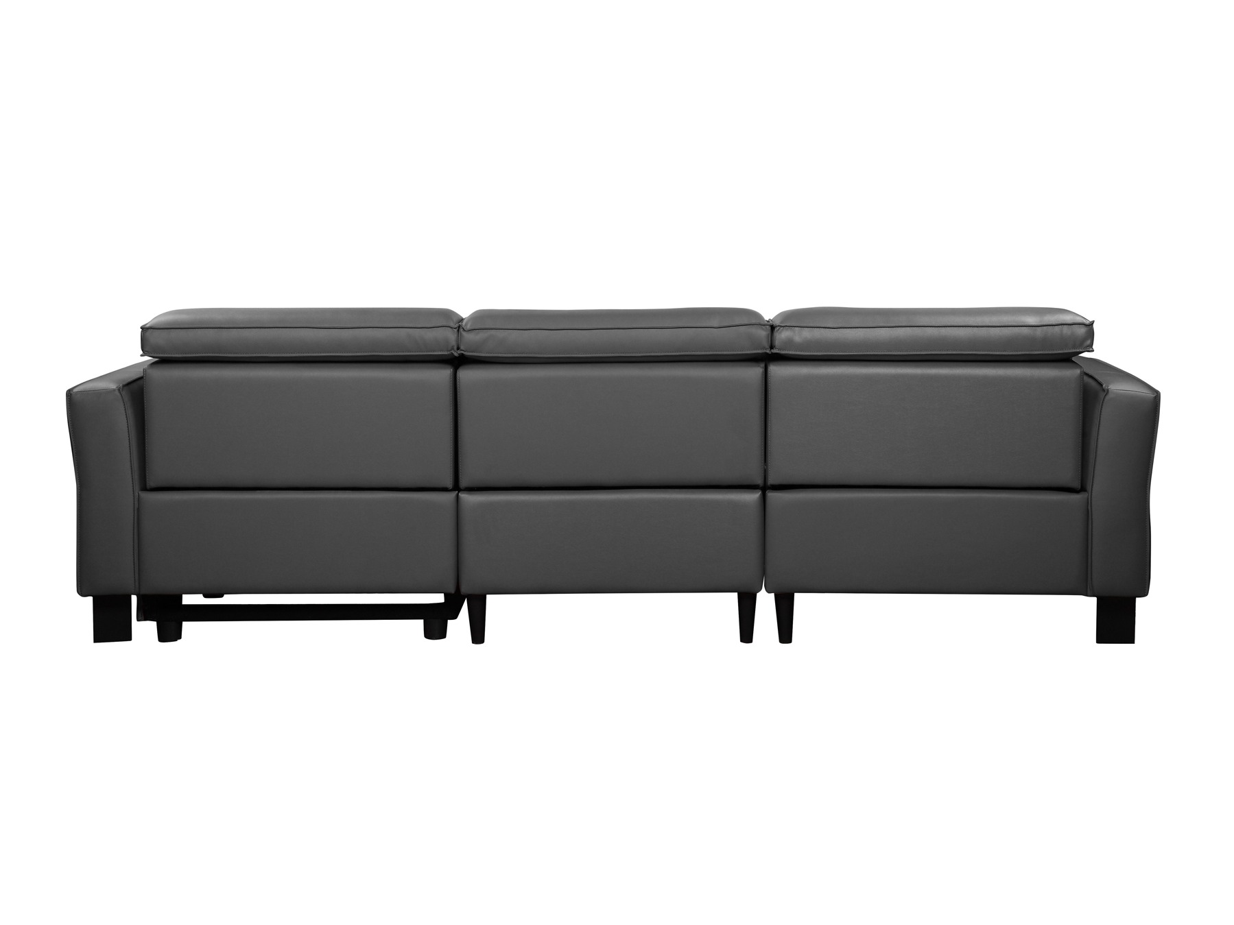 Colțar cu recliner Denton 1487 (Gri)
