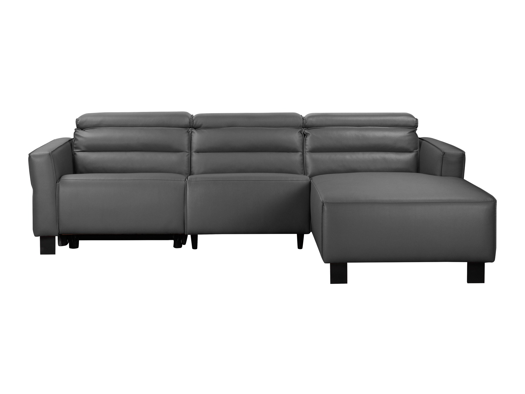 Colțar cu recliner Denton 1487 (Gri)