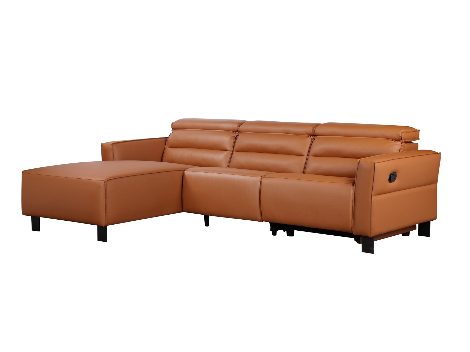 Colțar cu recliner Denton 1487 (Maro)