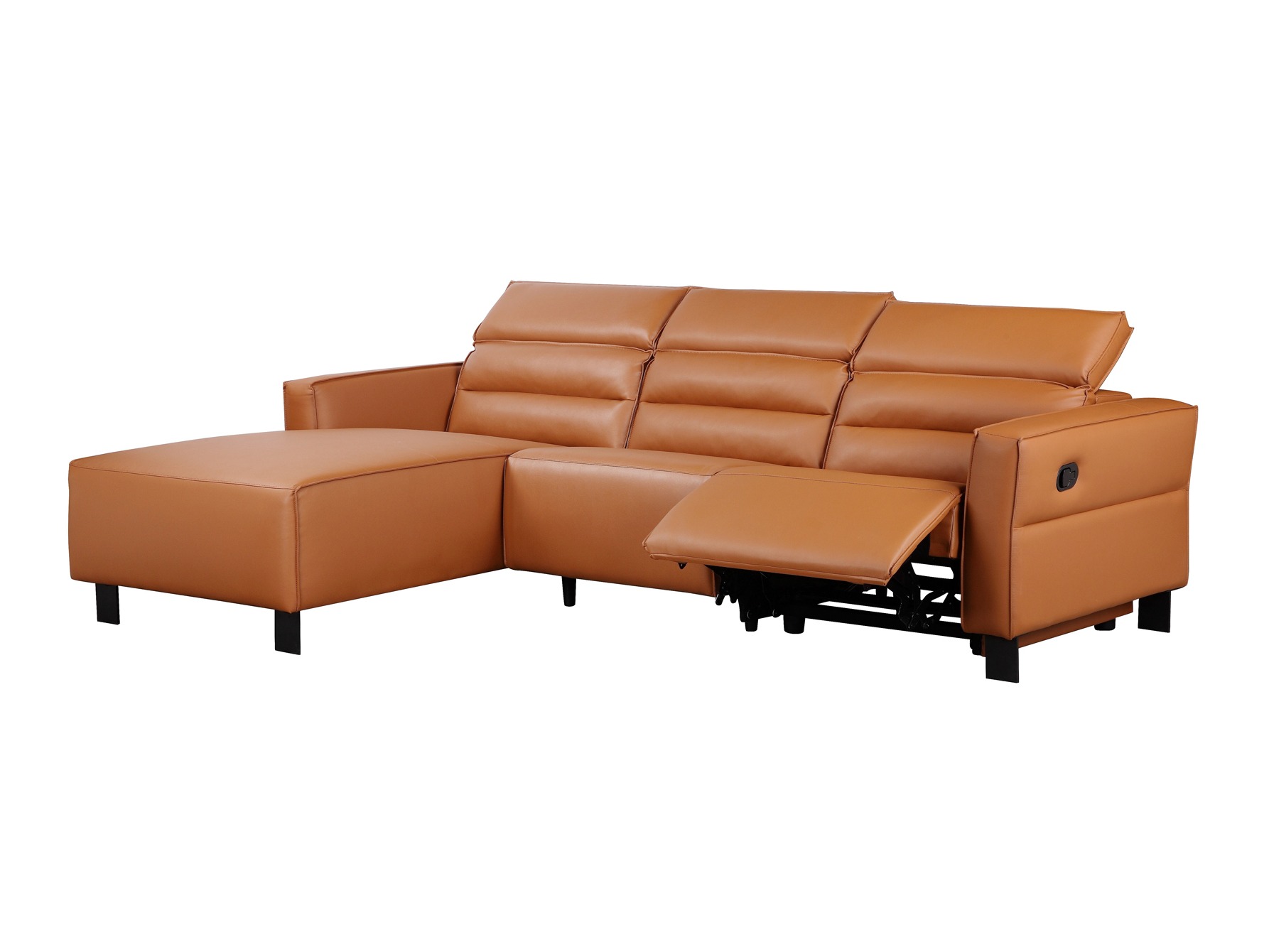 Colțar cu recliner Denton 1487 (Maro)