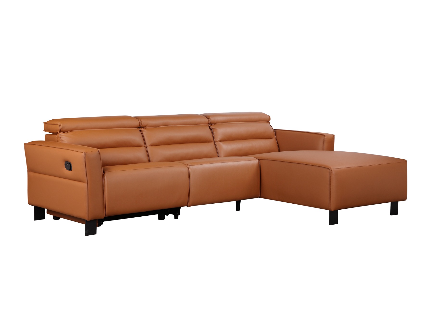 Colțar cu recliner Denton 1487 (Maro)