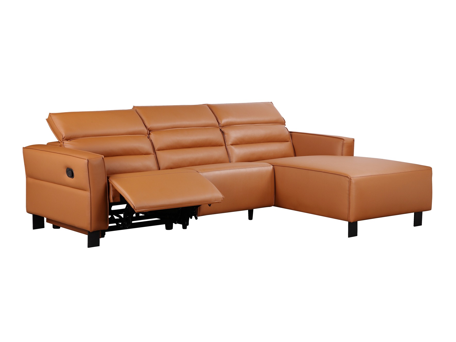Colțar cu recliner Denton 1487 (Maro)