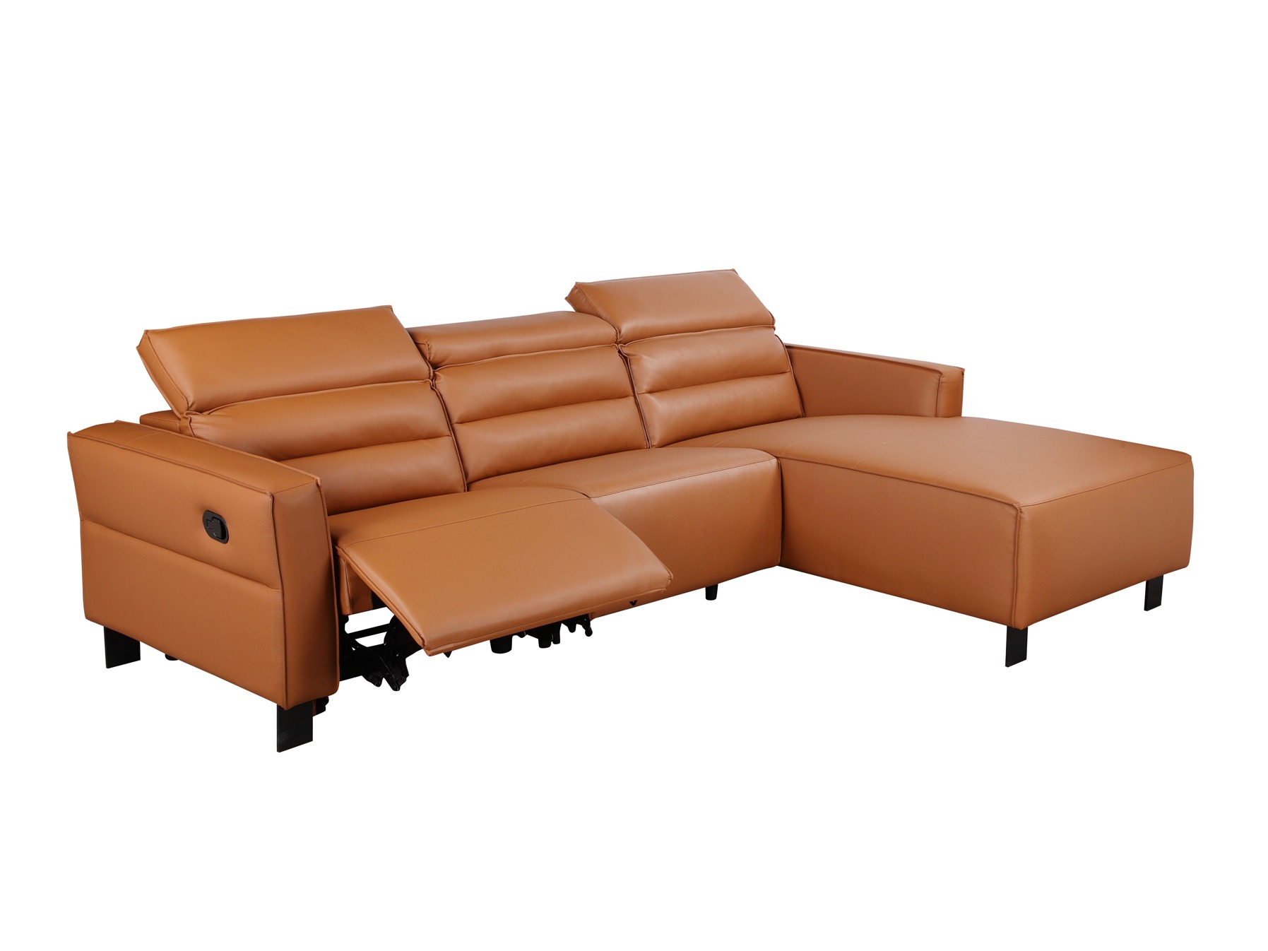 Colțar cu recliner Denton 1487 (Maro)