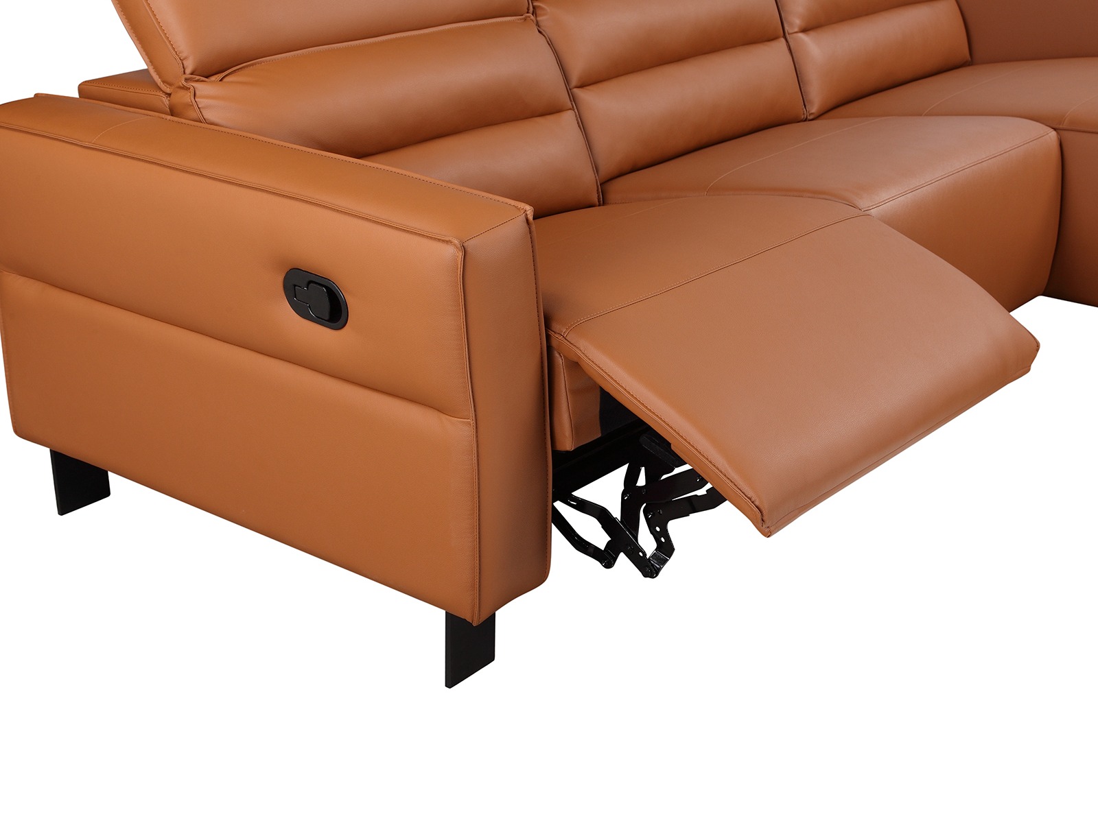Colțar cu recliner Denton 1487 (Maro)