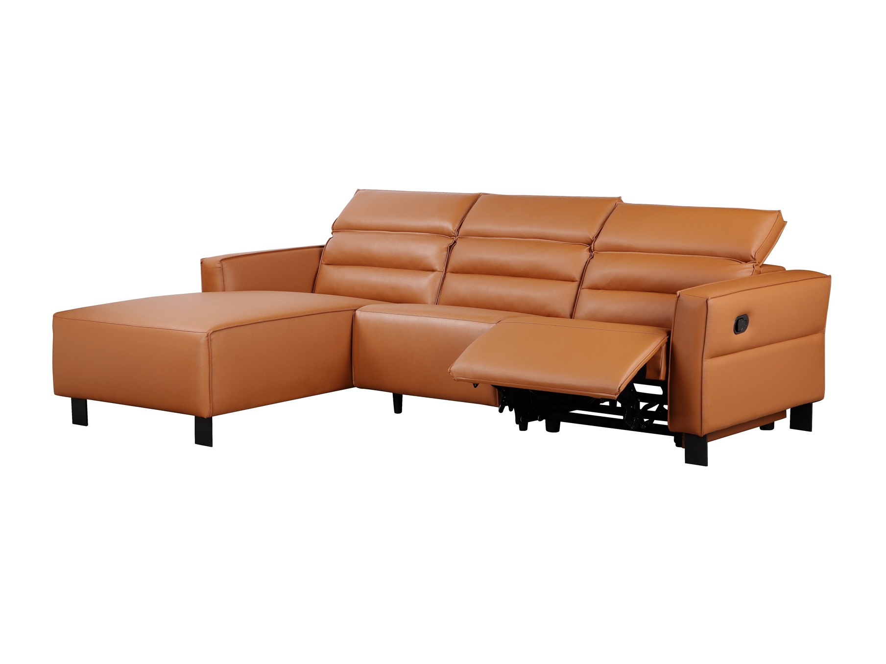 Colțar cu recliner Denton 1487 (Maro)