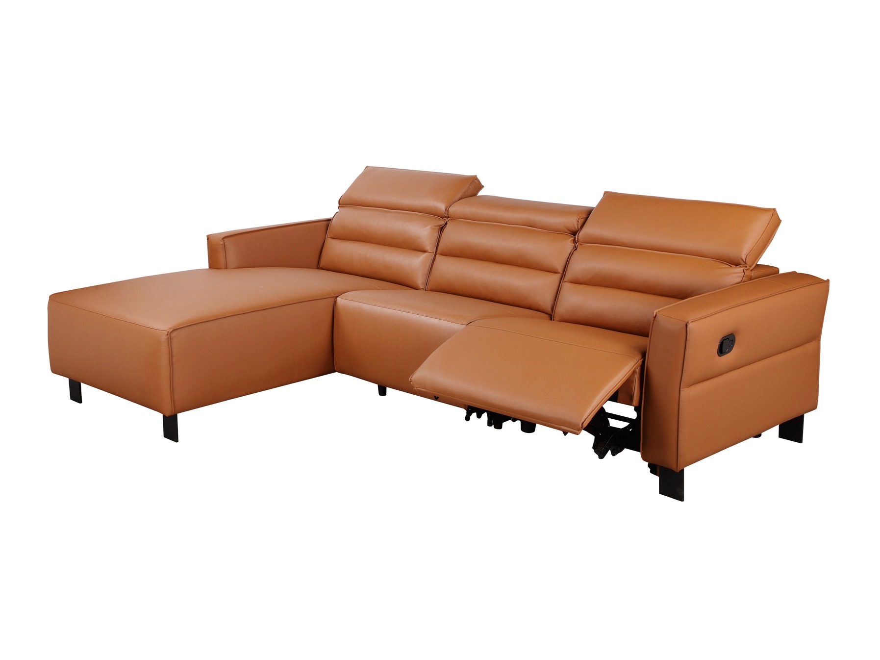 Colțar cu recliner Denton 1487 (Maro)