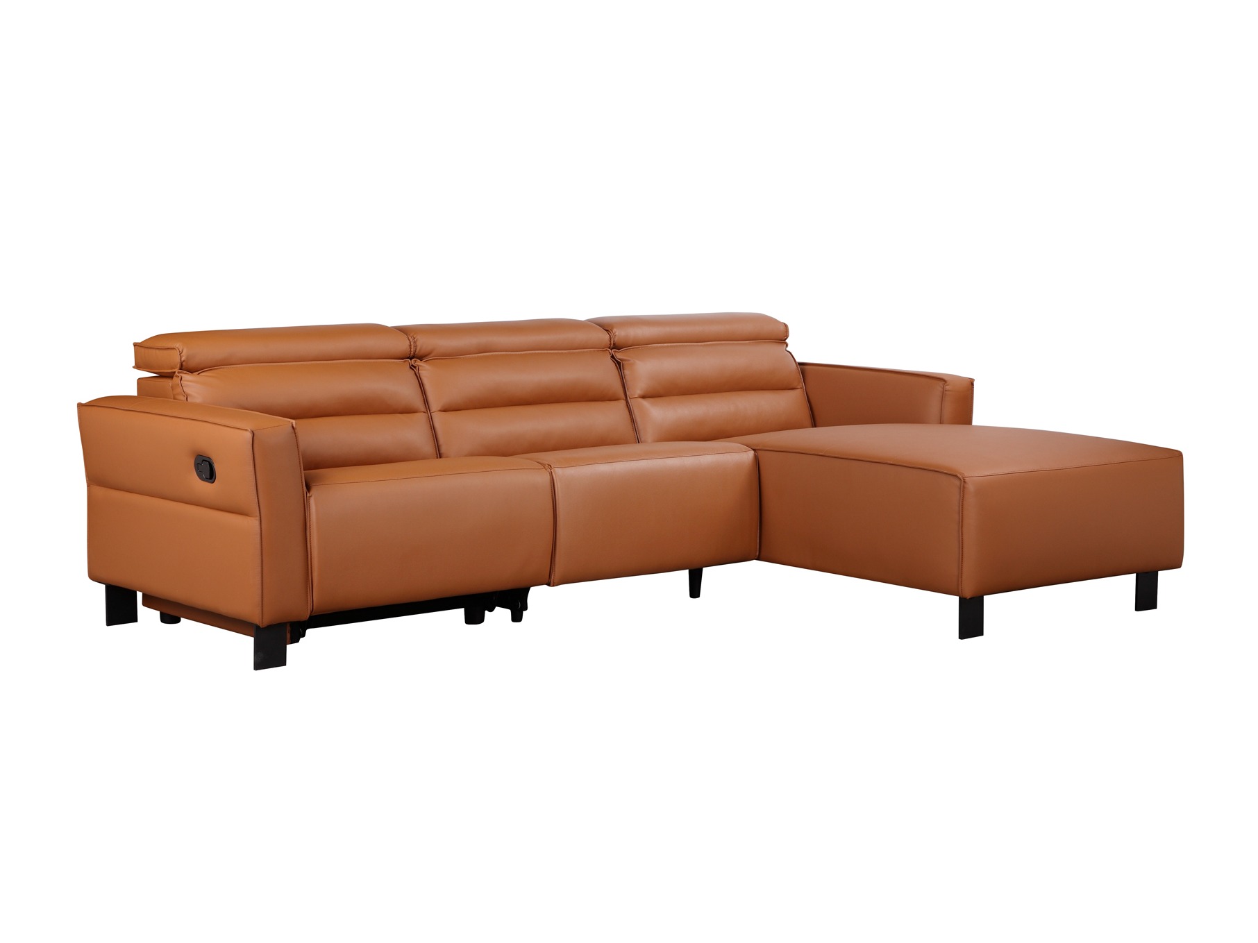 Colțar cu recliner Denton 1487 (Maro)