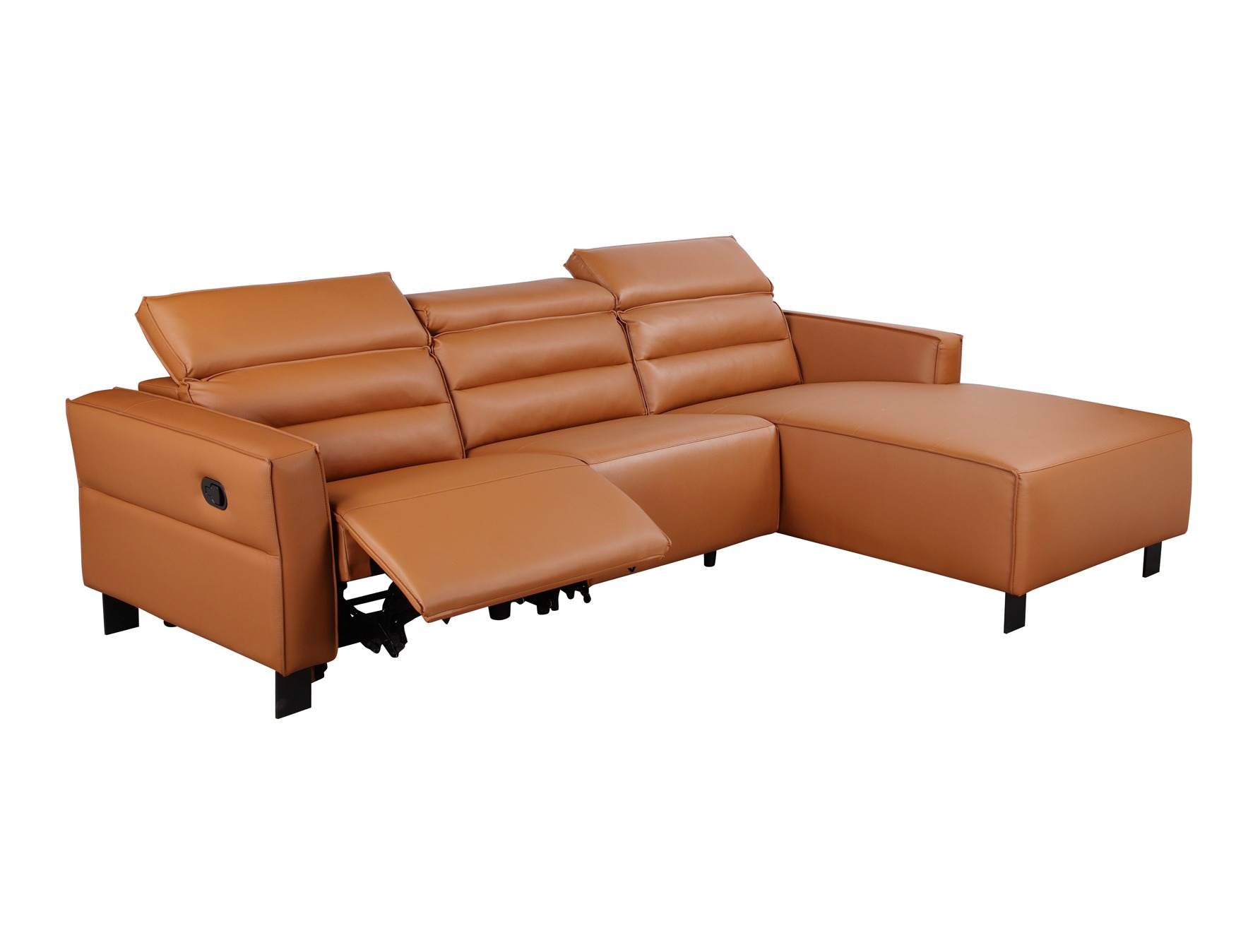Colțar cu recliner Denton 1487 (Maro)