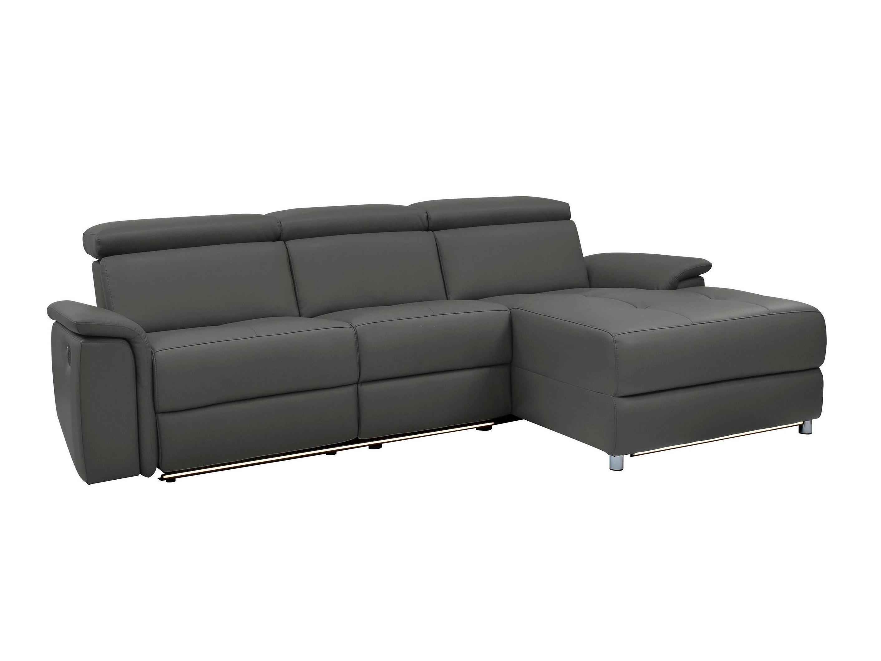 Colțar cu recliner Beldalo 105 (Negru)