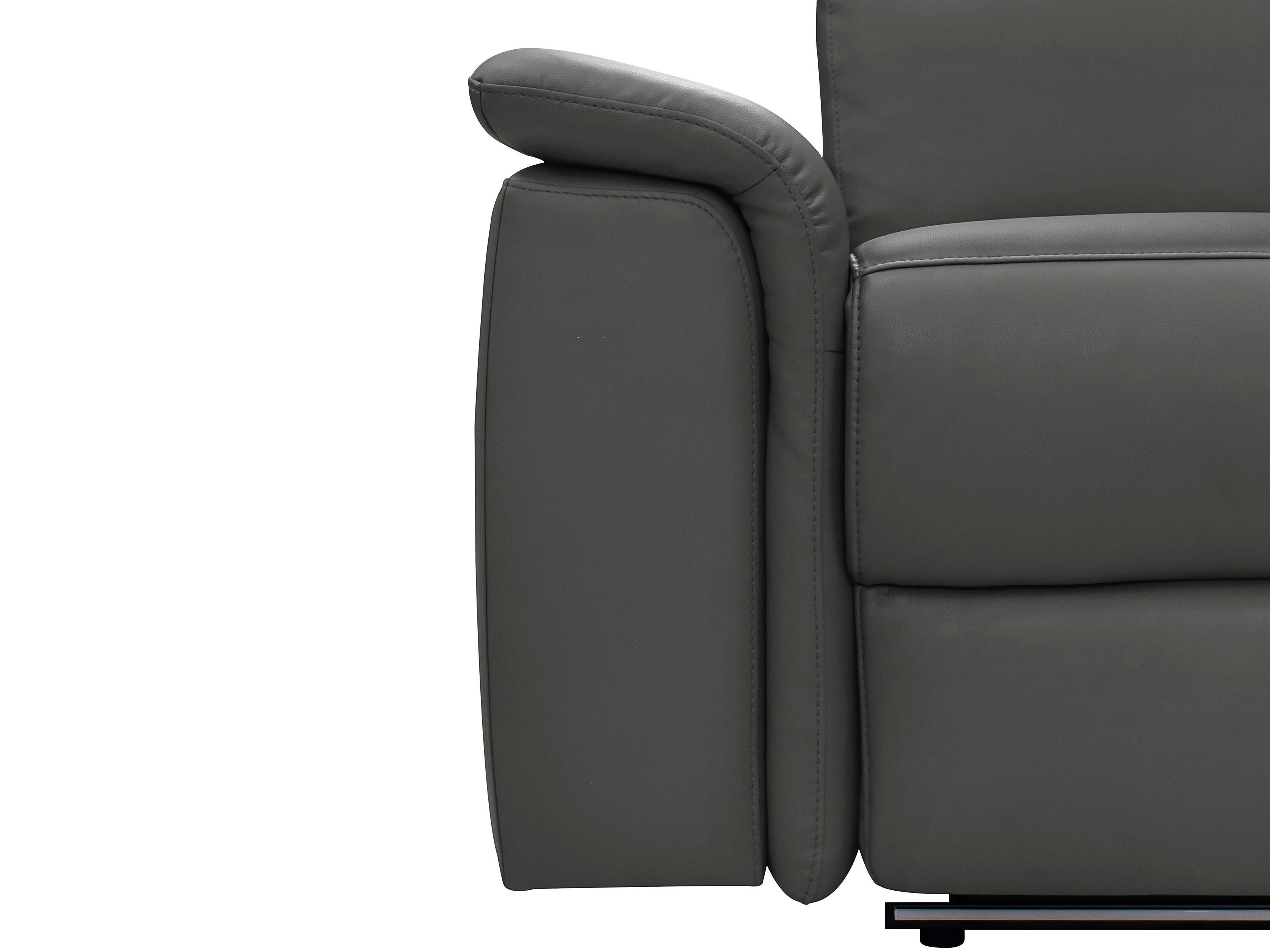 Colțar cu recliner Beldalo 105 (Negru)