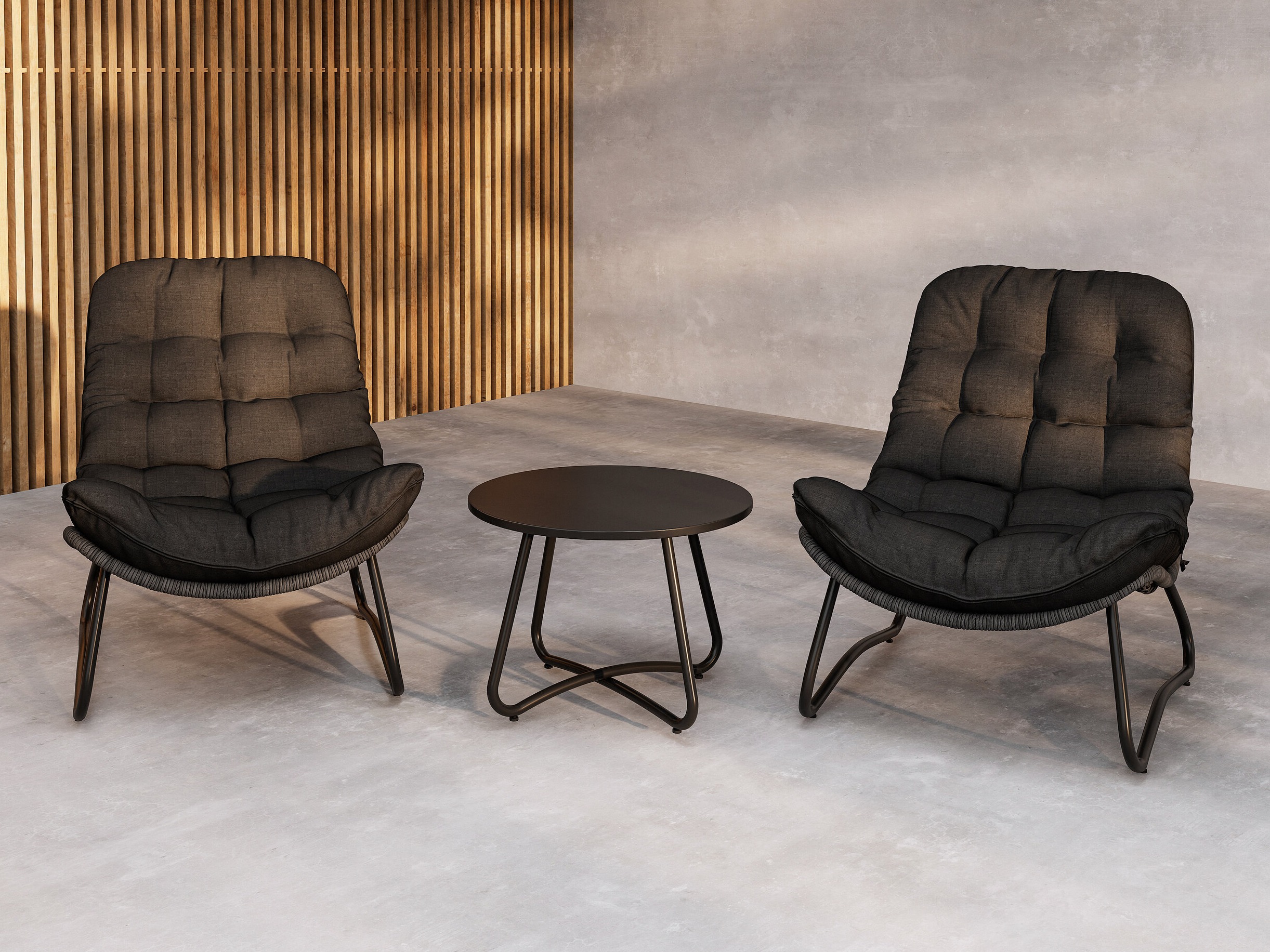 Set mobilier de exterior Dallas 4836