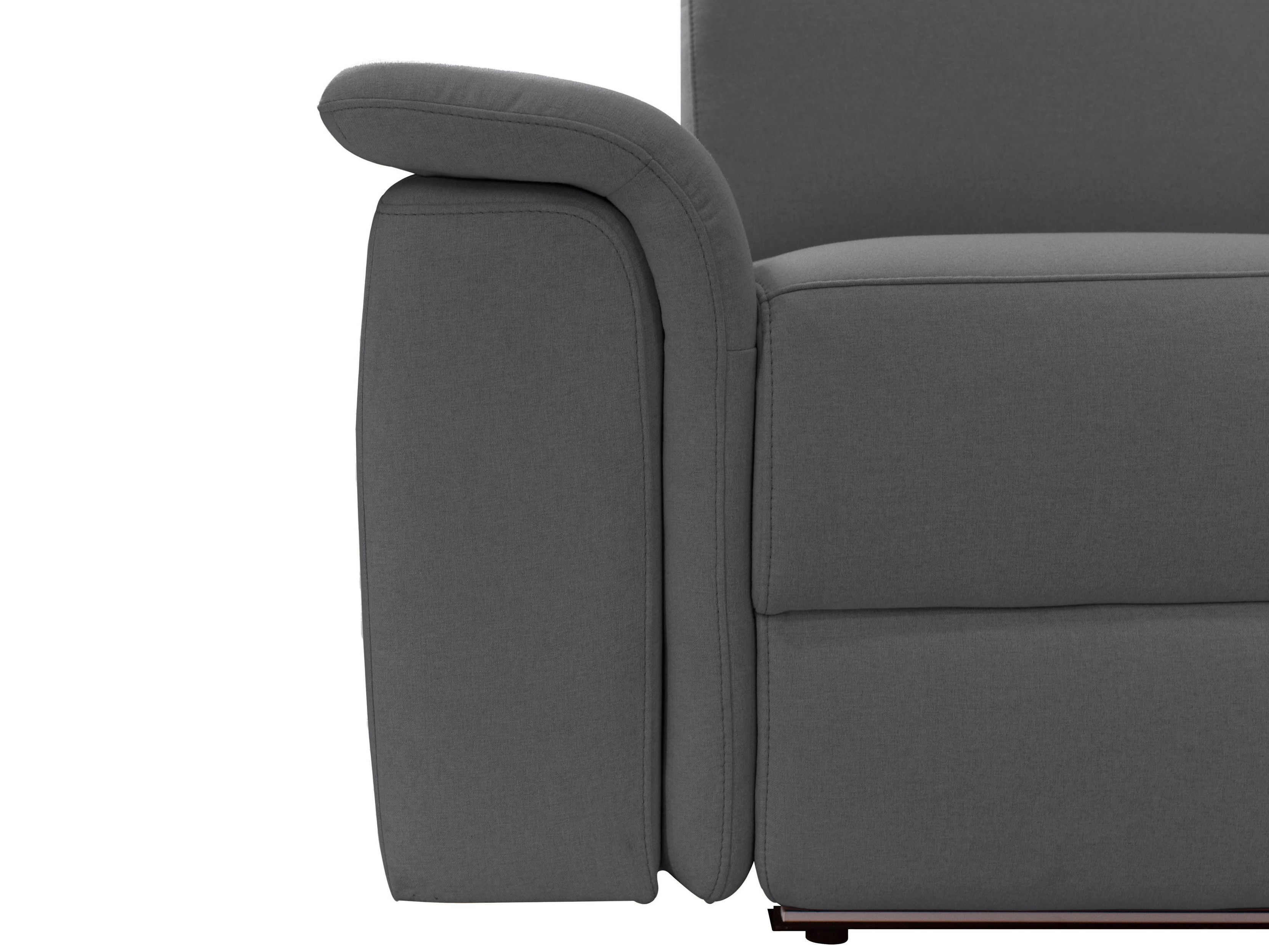 Colțar cu recliner Beldalo 106 (Antracit)