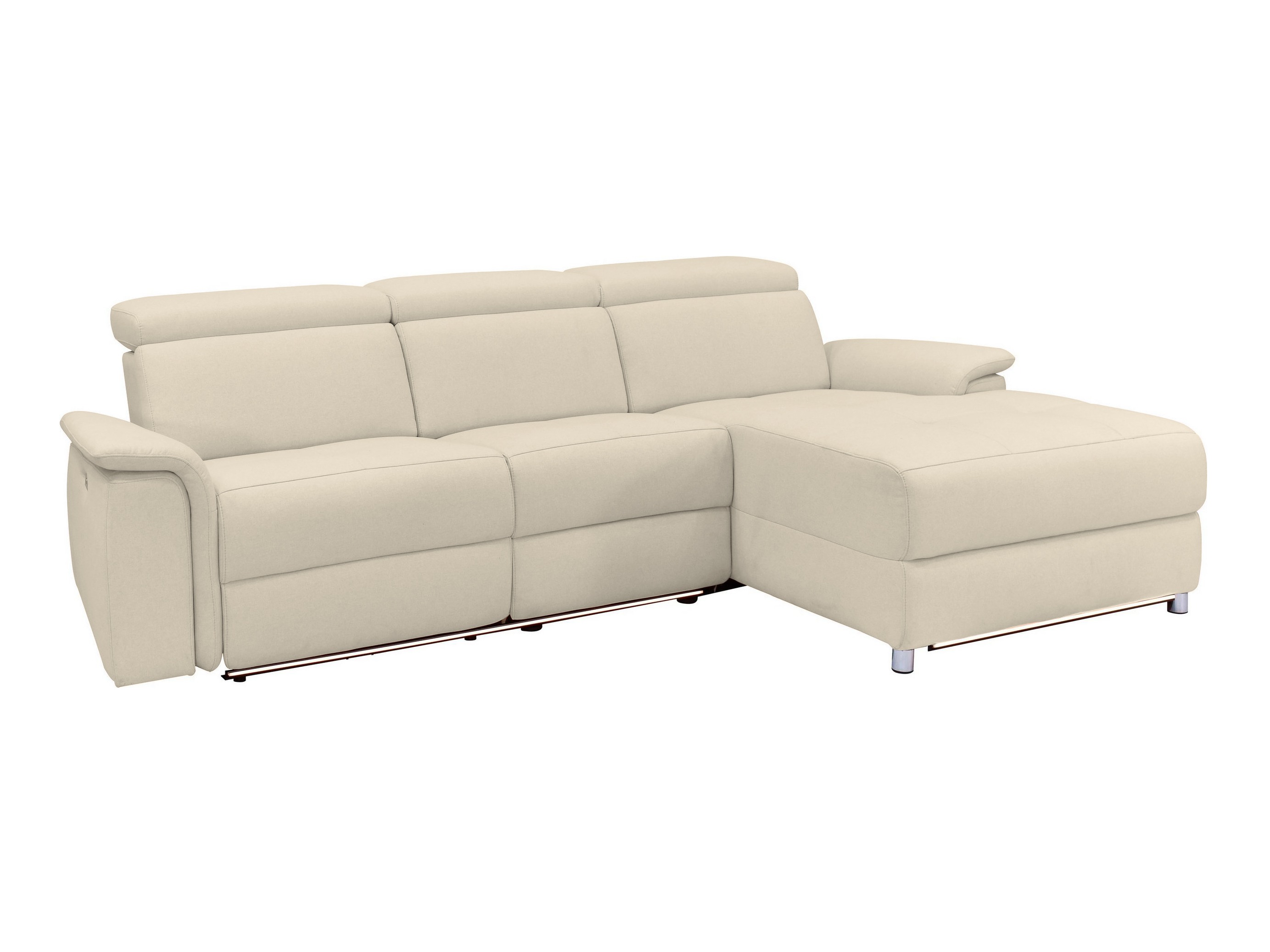 Colțar cu recliner Beldalo 106 (Crem)