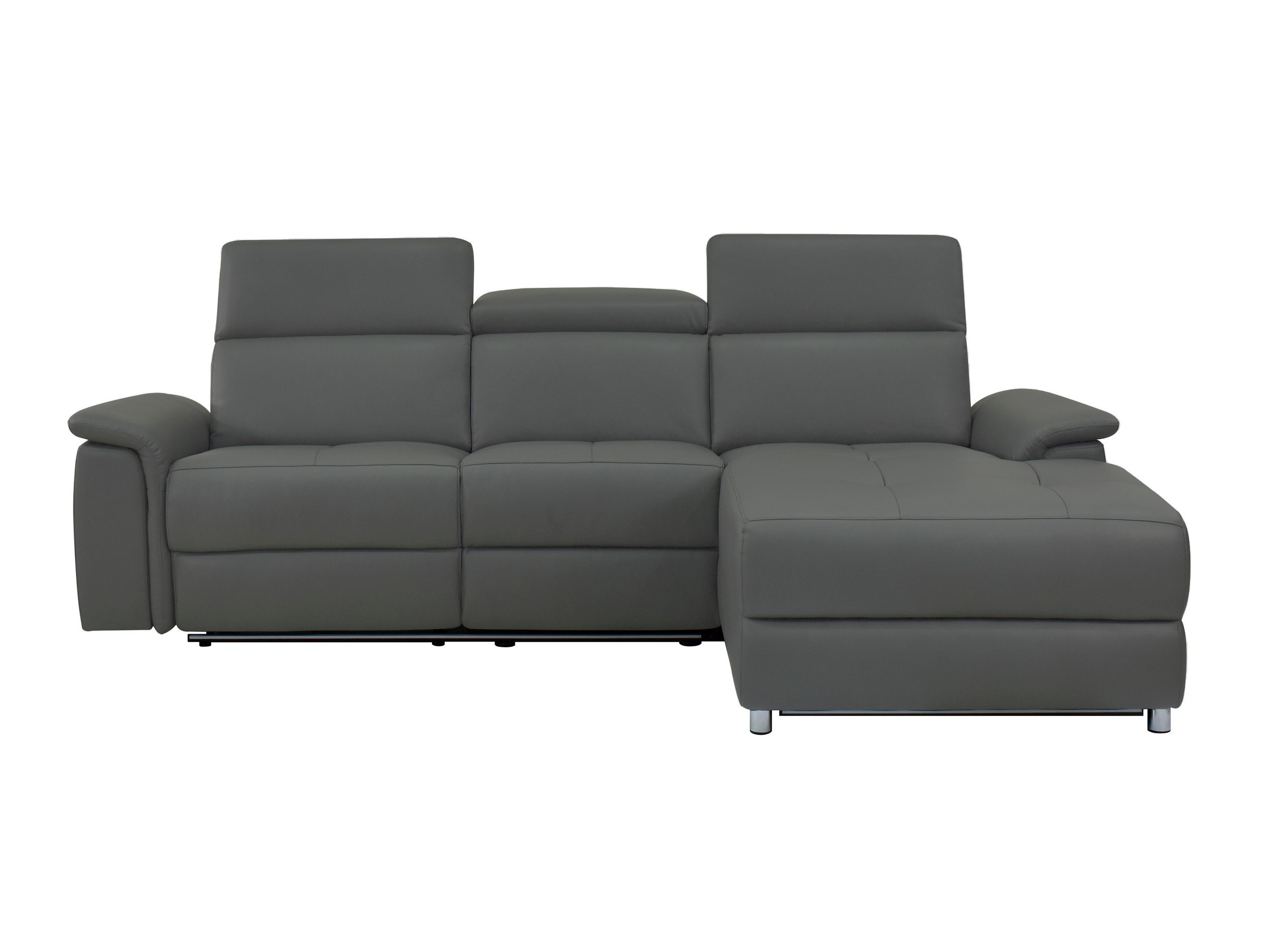Colțar cu recliner Beldalo 106 (Gri)