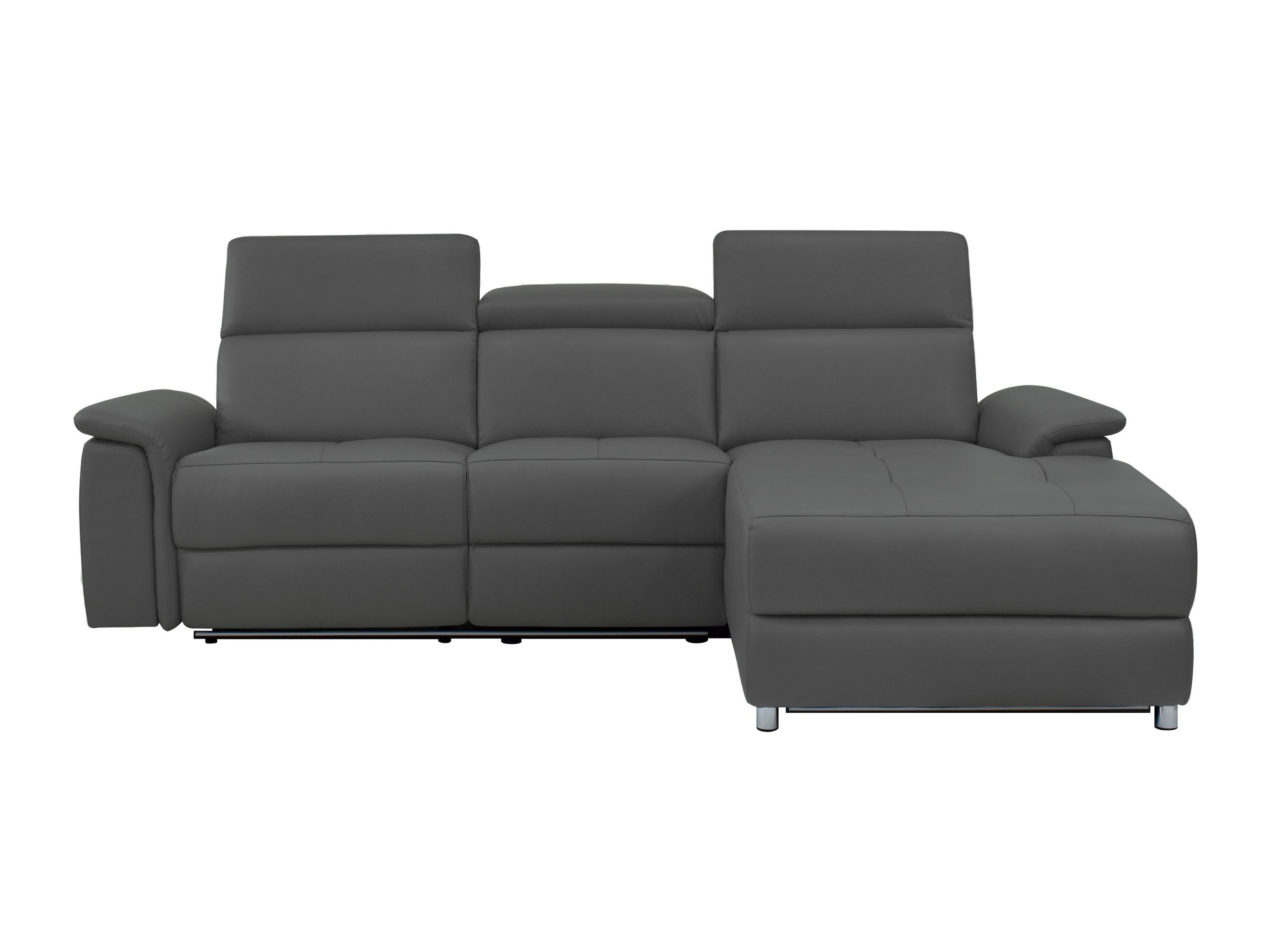 Colțar cu recliner Beldalo 106 (Gri)