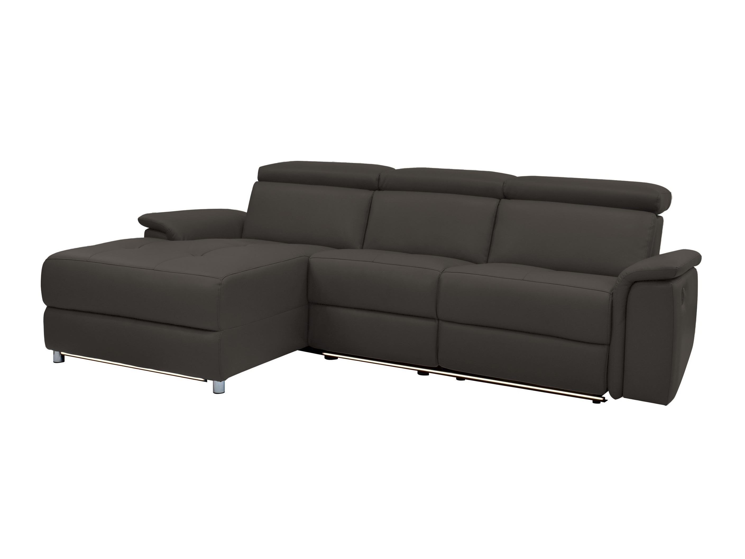 Colțar cu recliner Beldalo 106 (Maro)