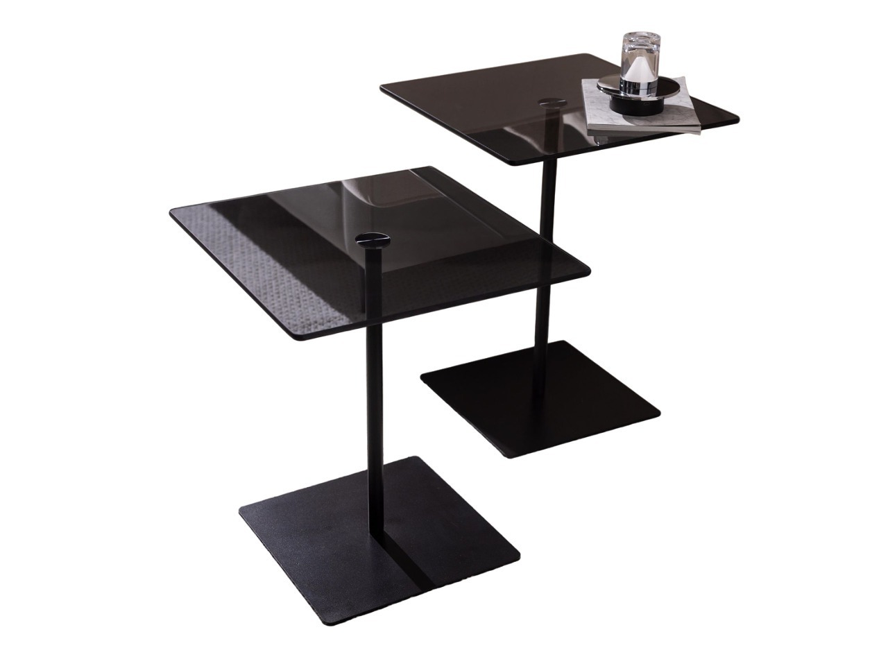 Set măsuțe laterale Kailua 2639 (Negru)