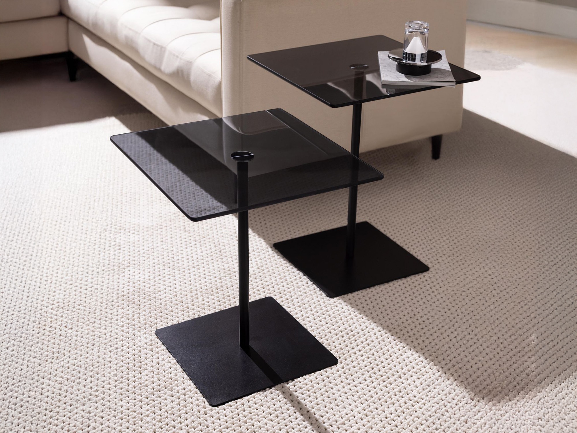 Set măsuțe laterale Kailua 2639 (Negru)