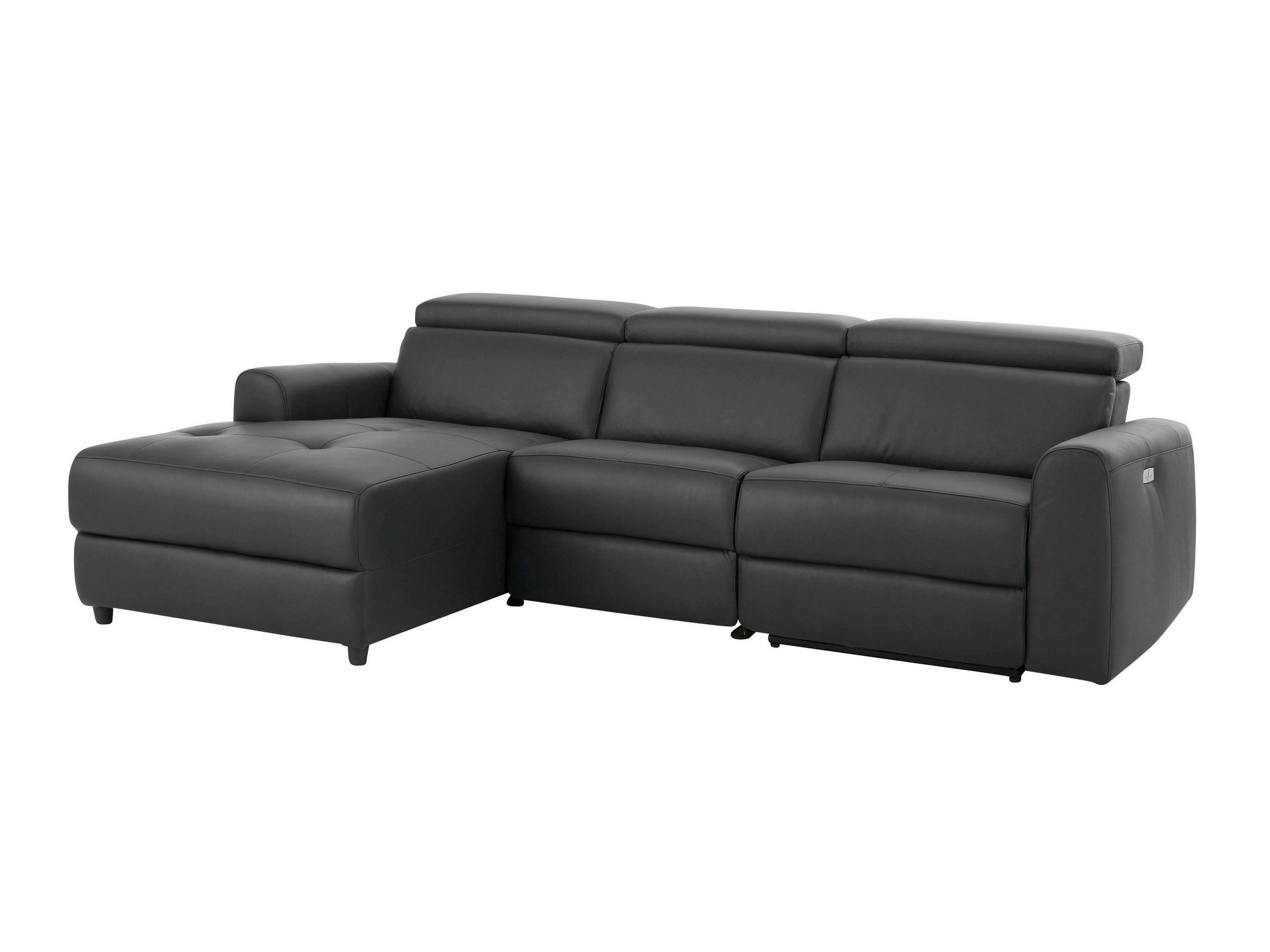 Colțar cu recliner Denton 1490 (Gri)
