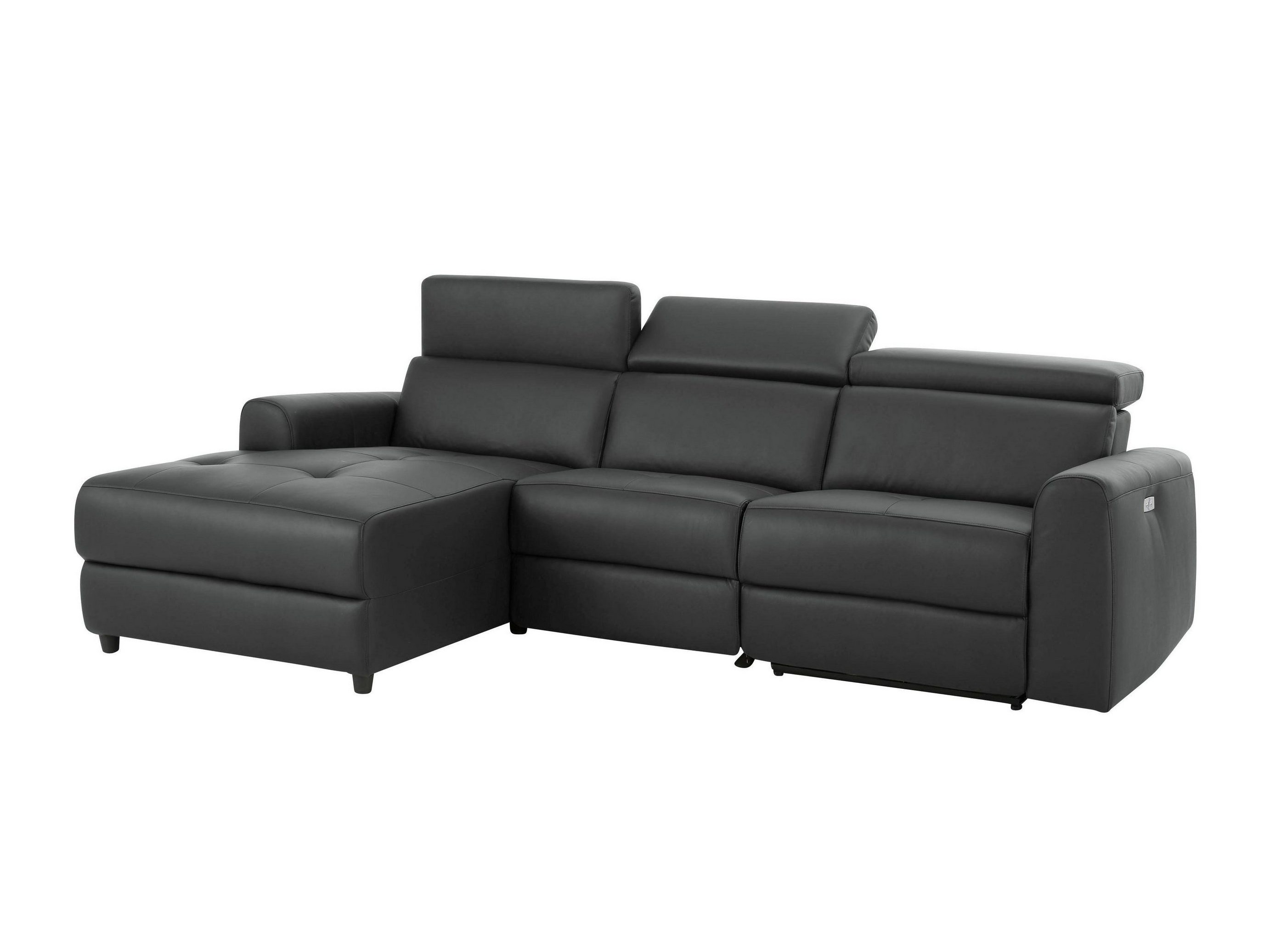 Colțar cu recliner Denton 1490 (Gri)