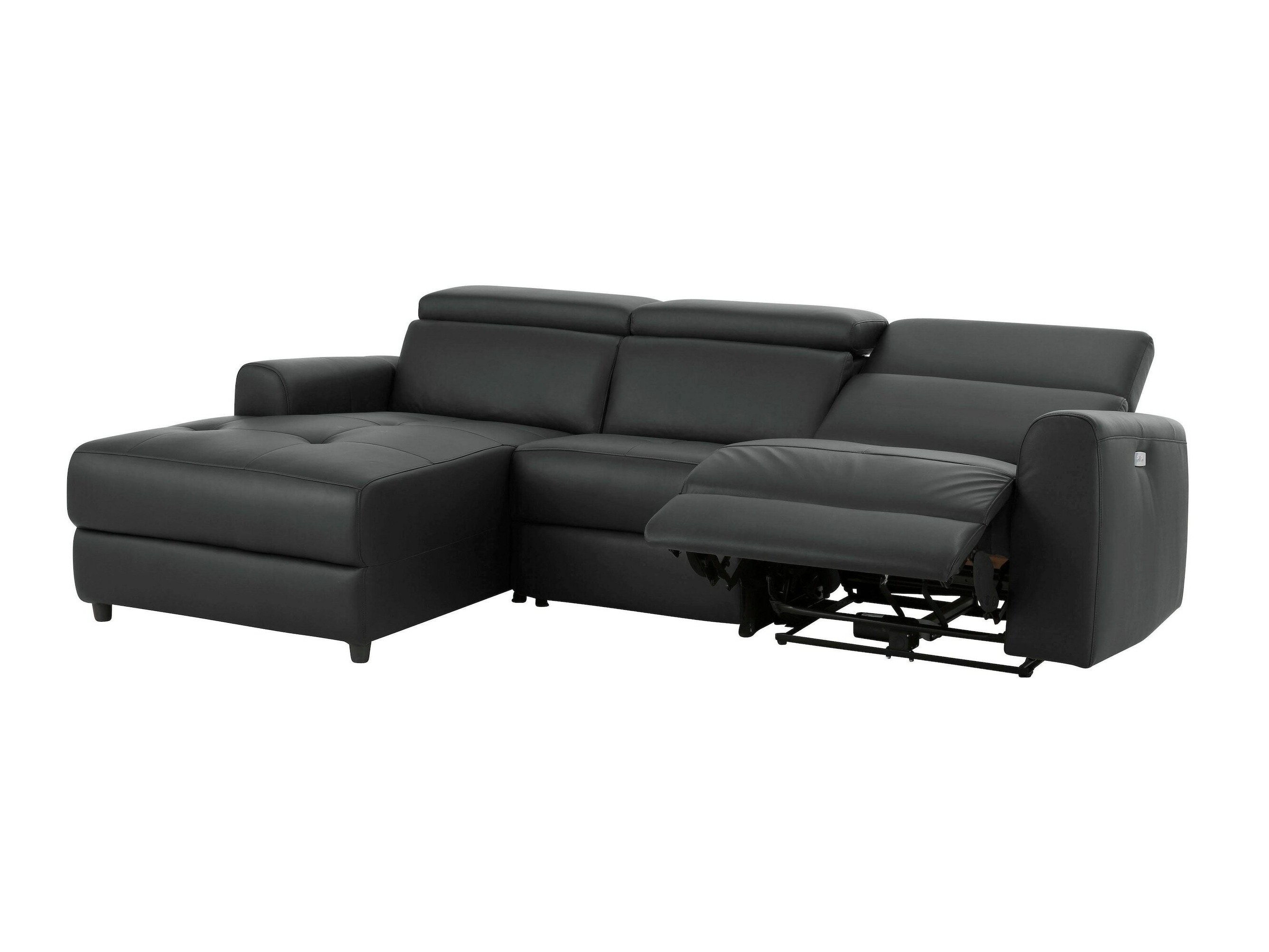 Colțar cu recliner Denton 1490 (Gri)