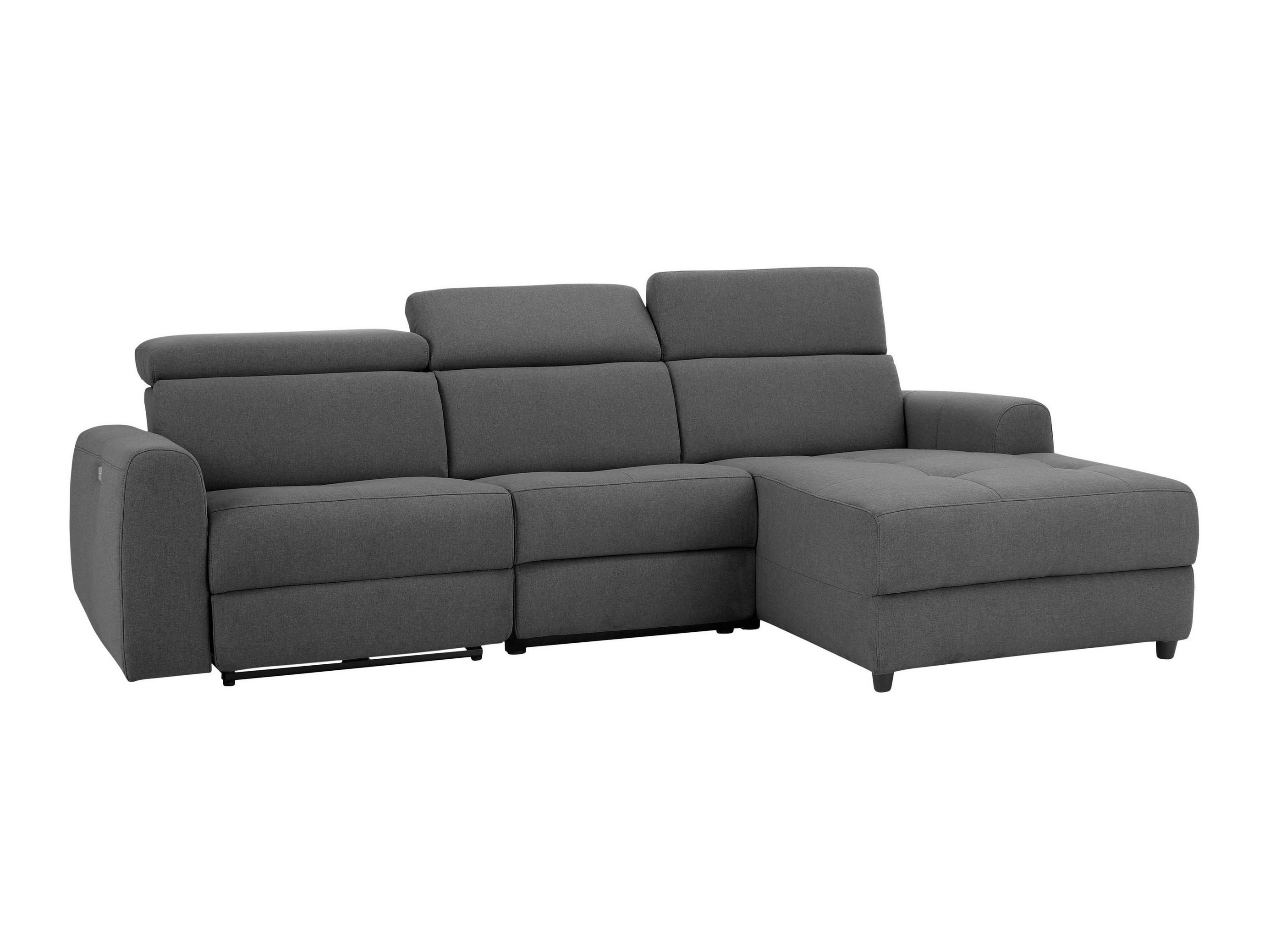Colțar cu recliner Denton 1490 (Gri)