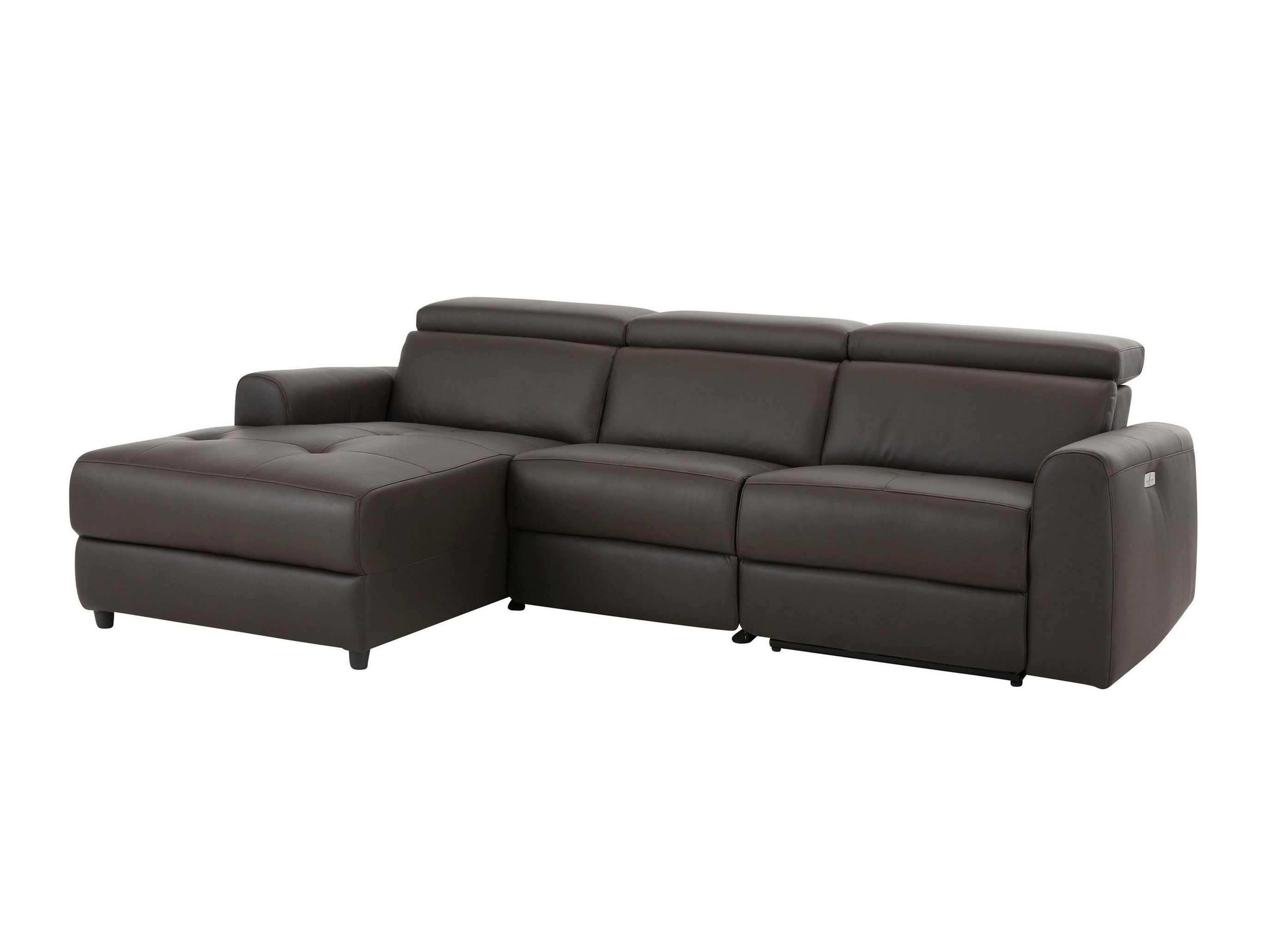 Colțar cu recliner Denton 1490 (Maro)