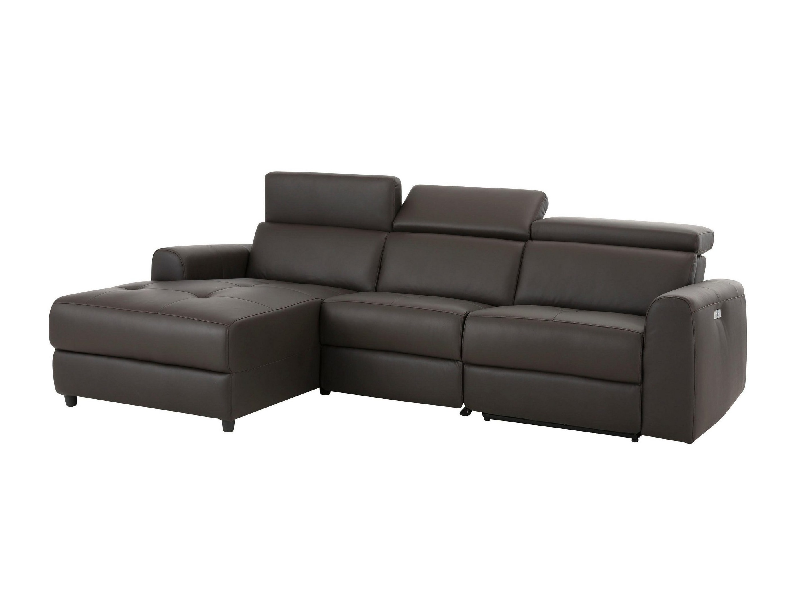 Colțar cu recliner Denton 1490 (Maro)