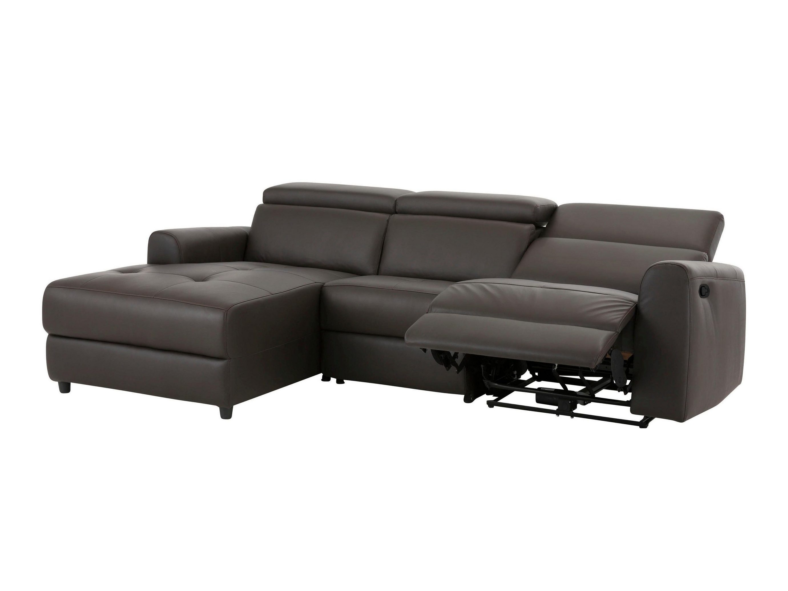 Colțar cu recliner Denton 1490 (Maro)