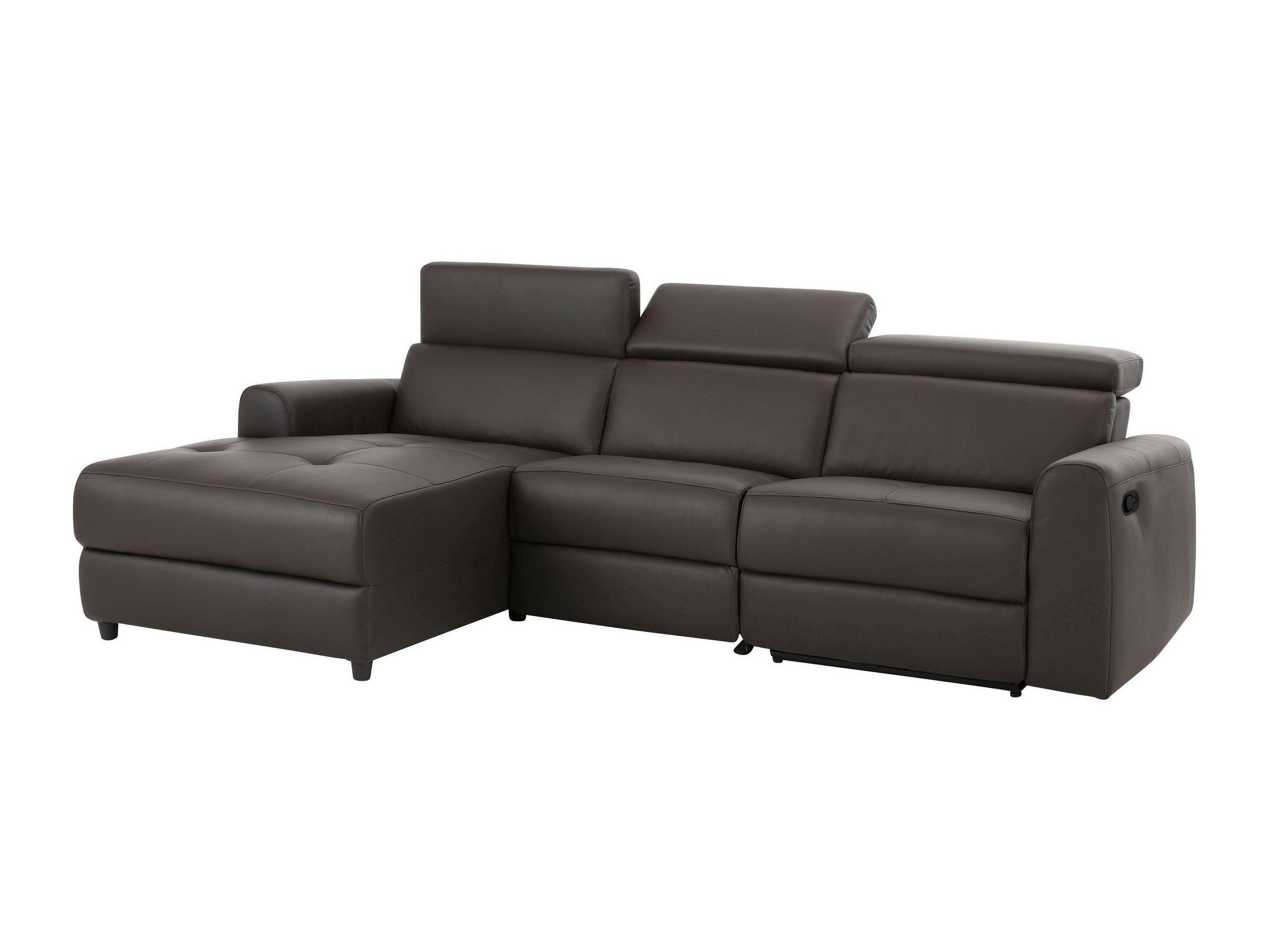 Colțar cu recliner Denton 1490 (Maro)