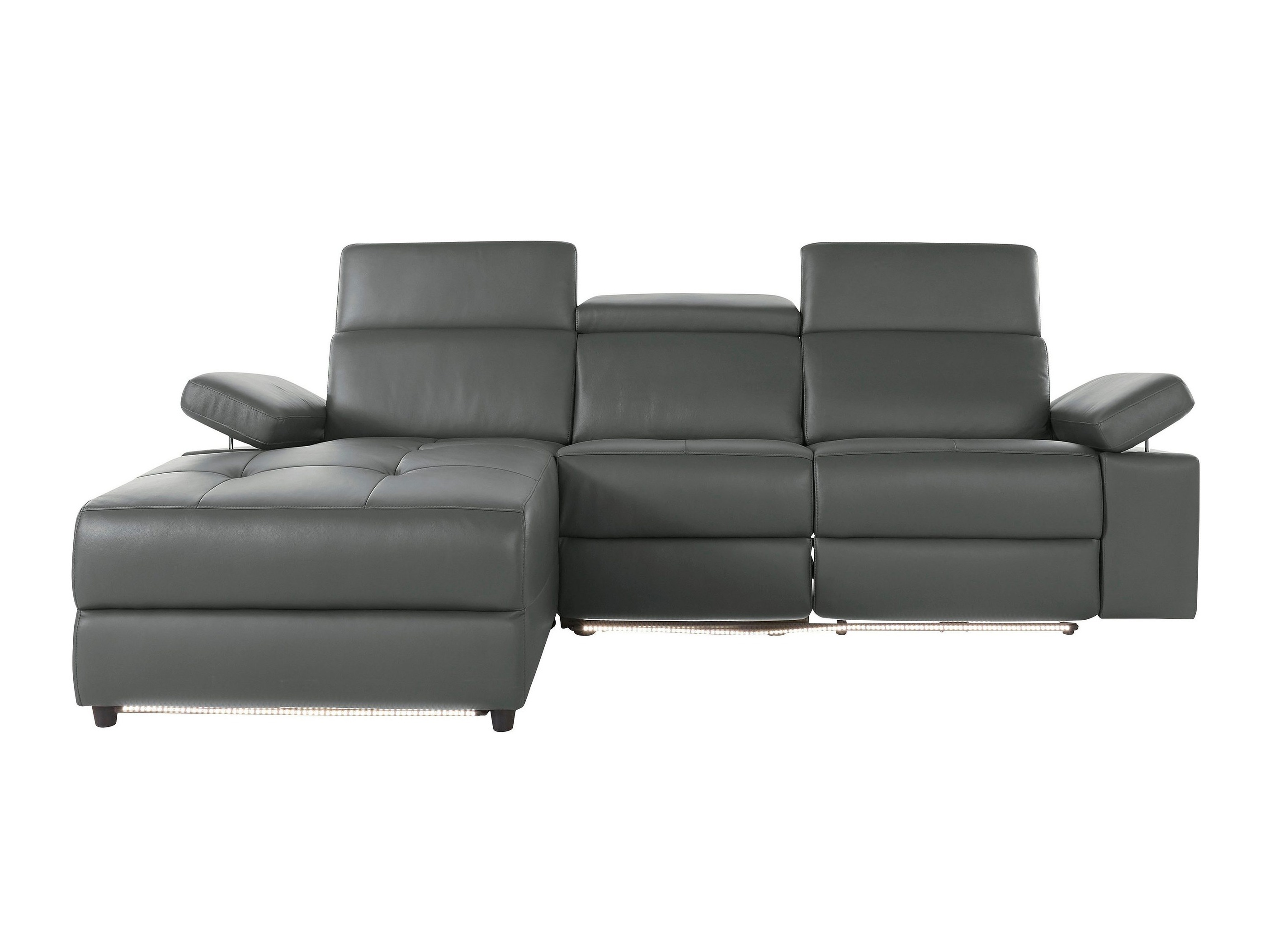Colțar cu recliner Denton 1492 (Gri)