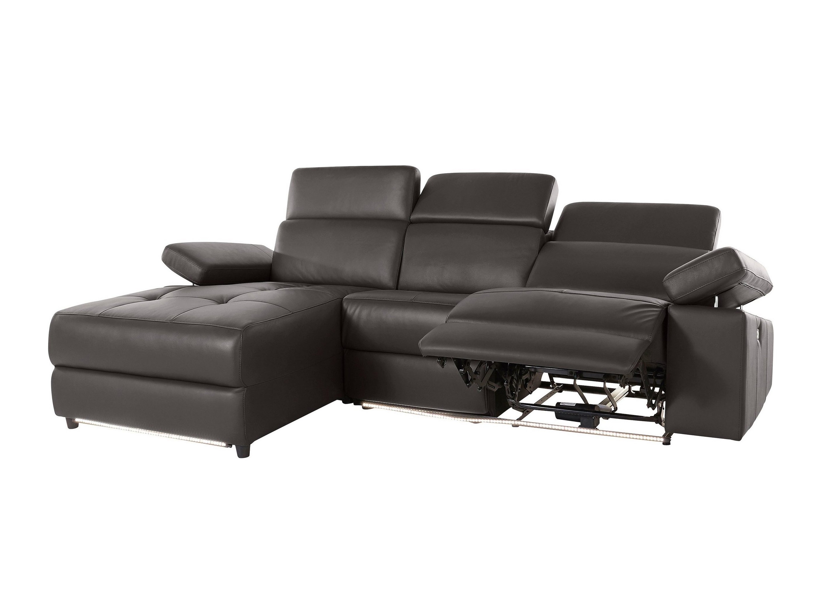 Colțar cu recliner Denton 1492 (Maro)