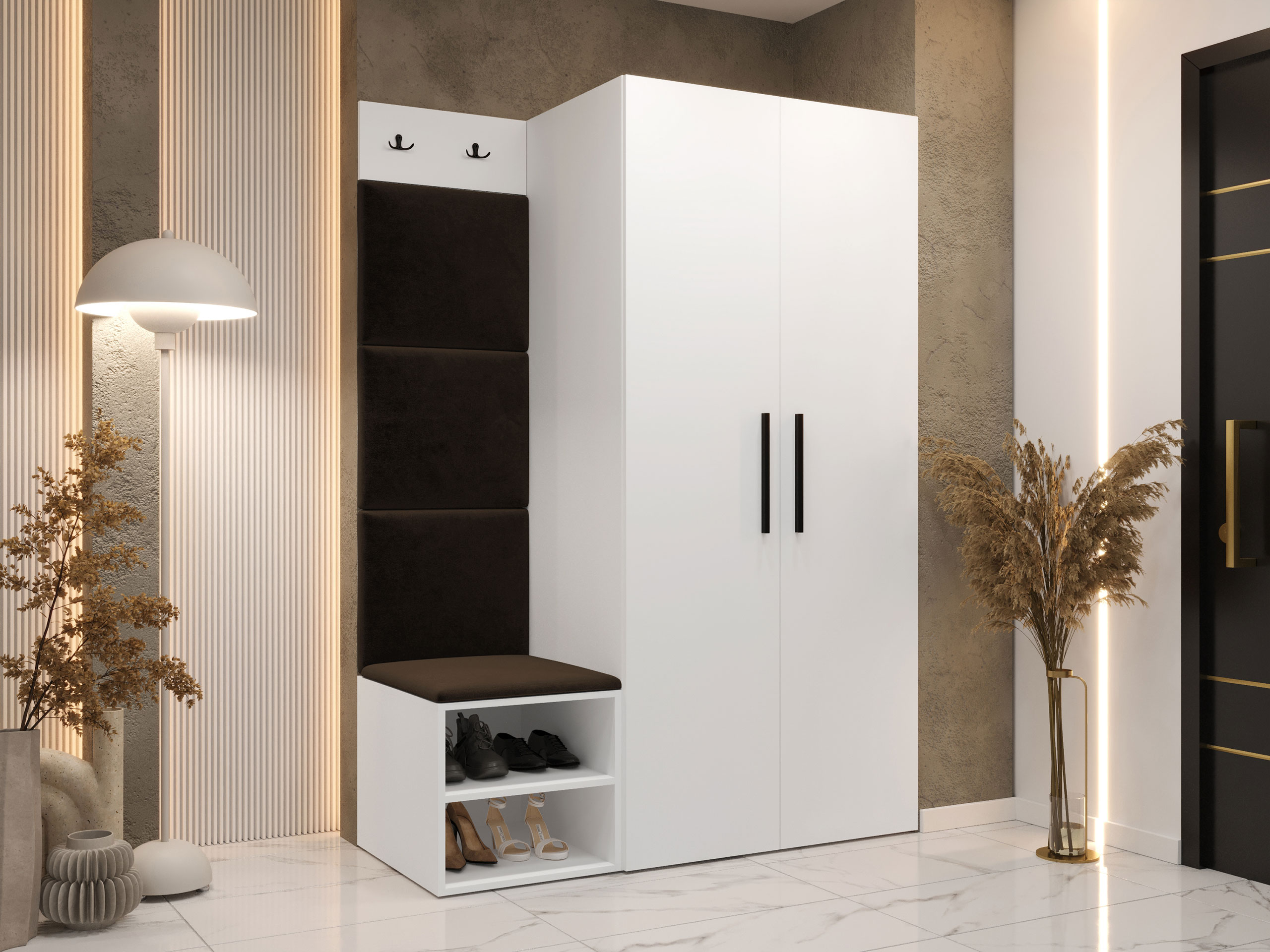 Set de hol Hartford 523 (Alb)