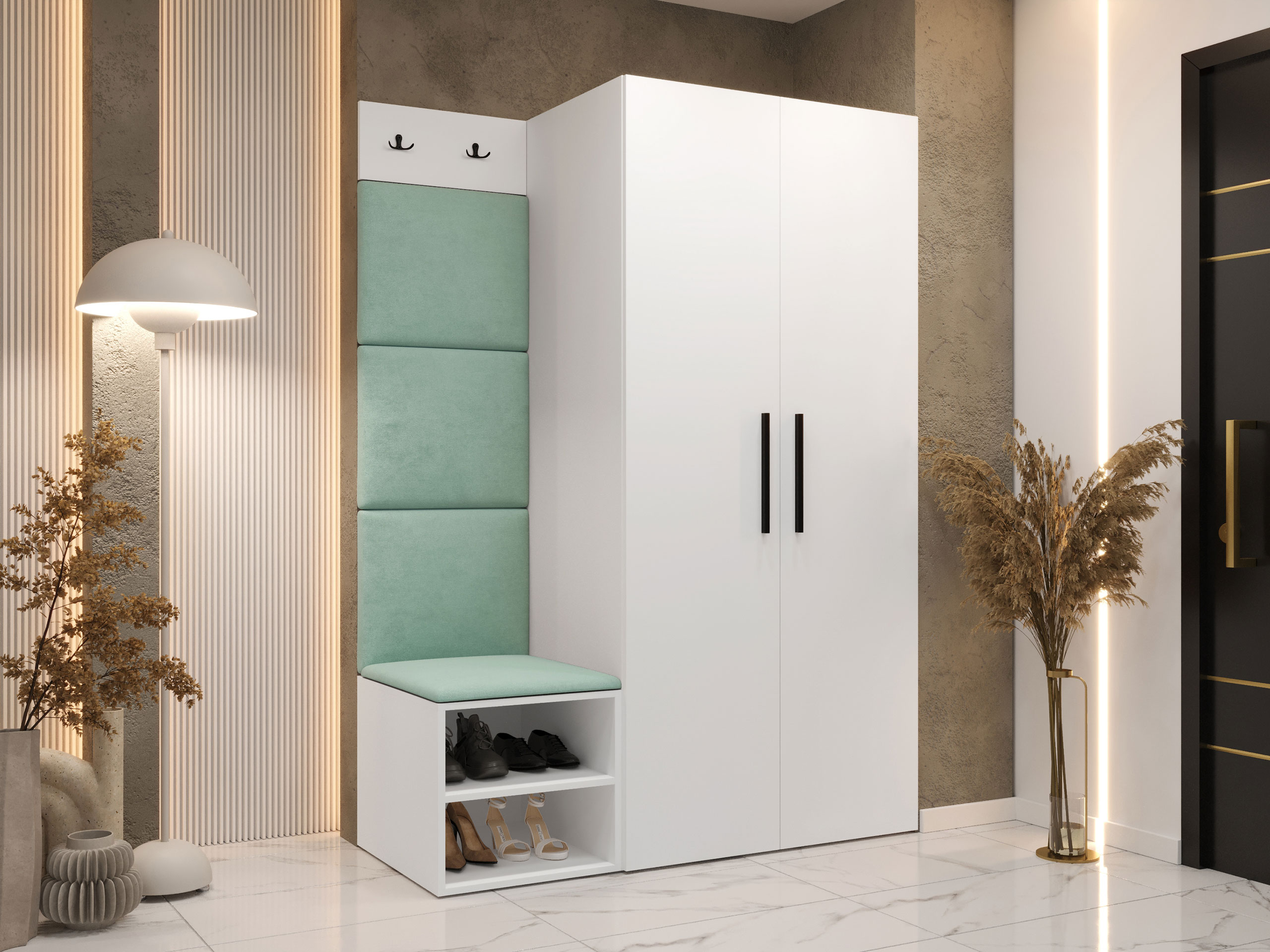 Set de hol Hartford 523 (Alb)