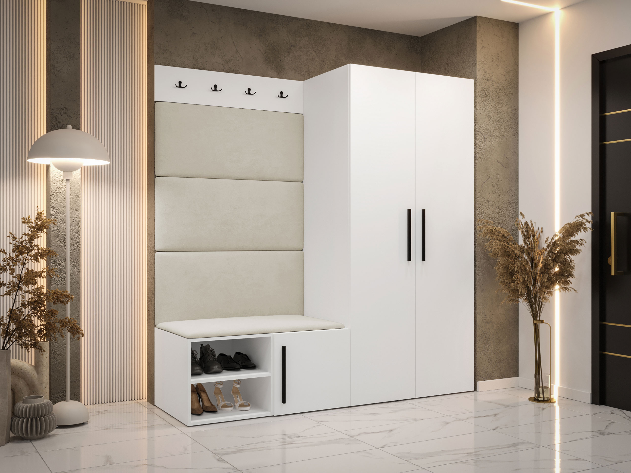 Set de hol Hartford 526 (Alb)