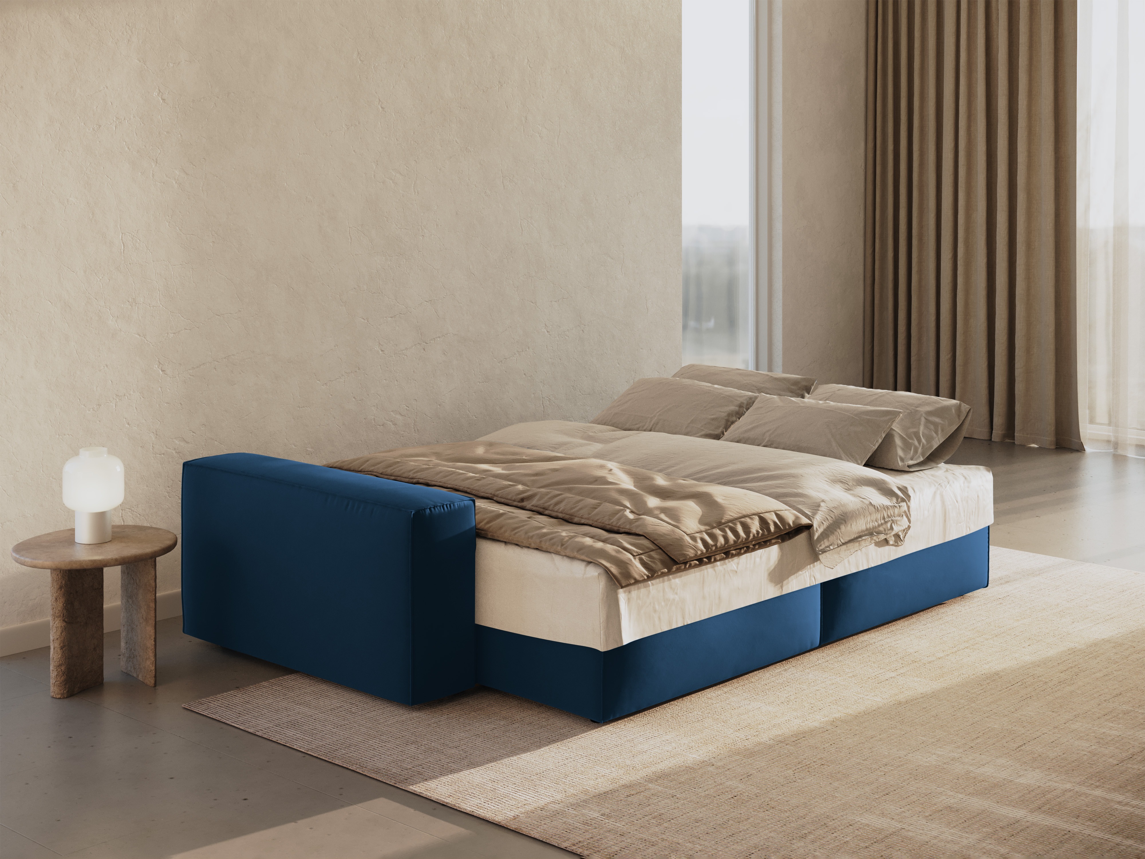 Canapea extensibilă Lomcalu 108 (Bluvel 86)