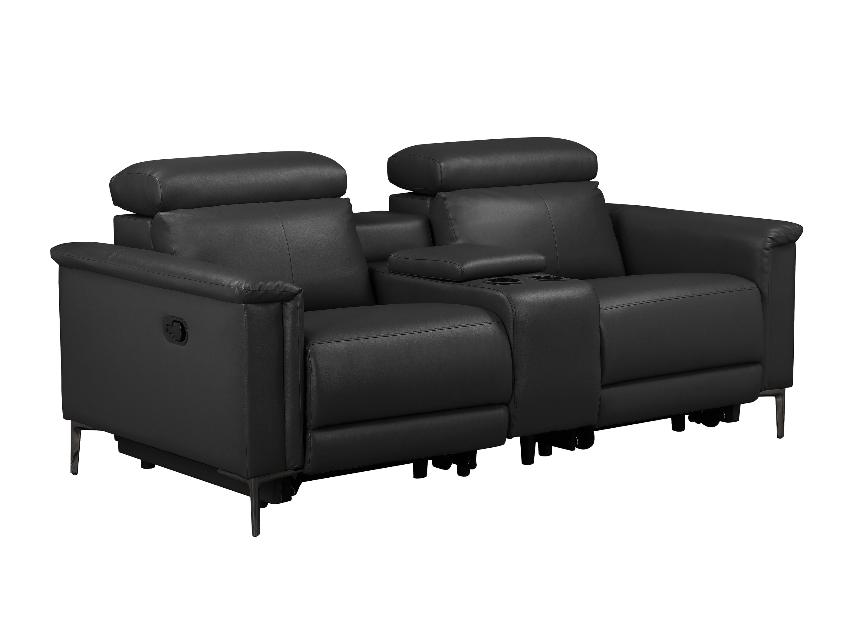 Canapea recliner Evamare 101 (Negru)