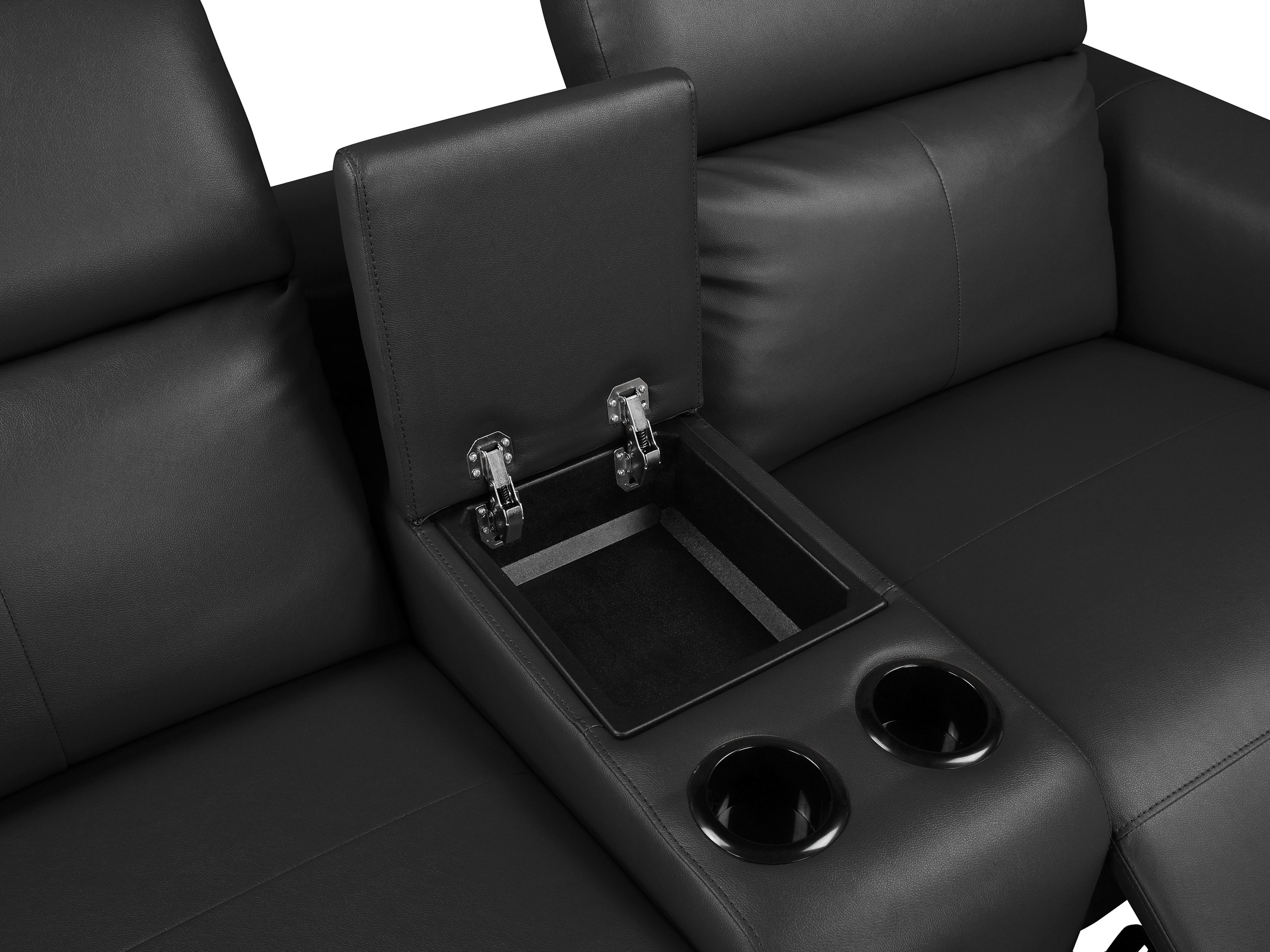 Canapea recliner Evamare 101 (Negru)