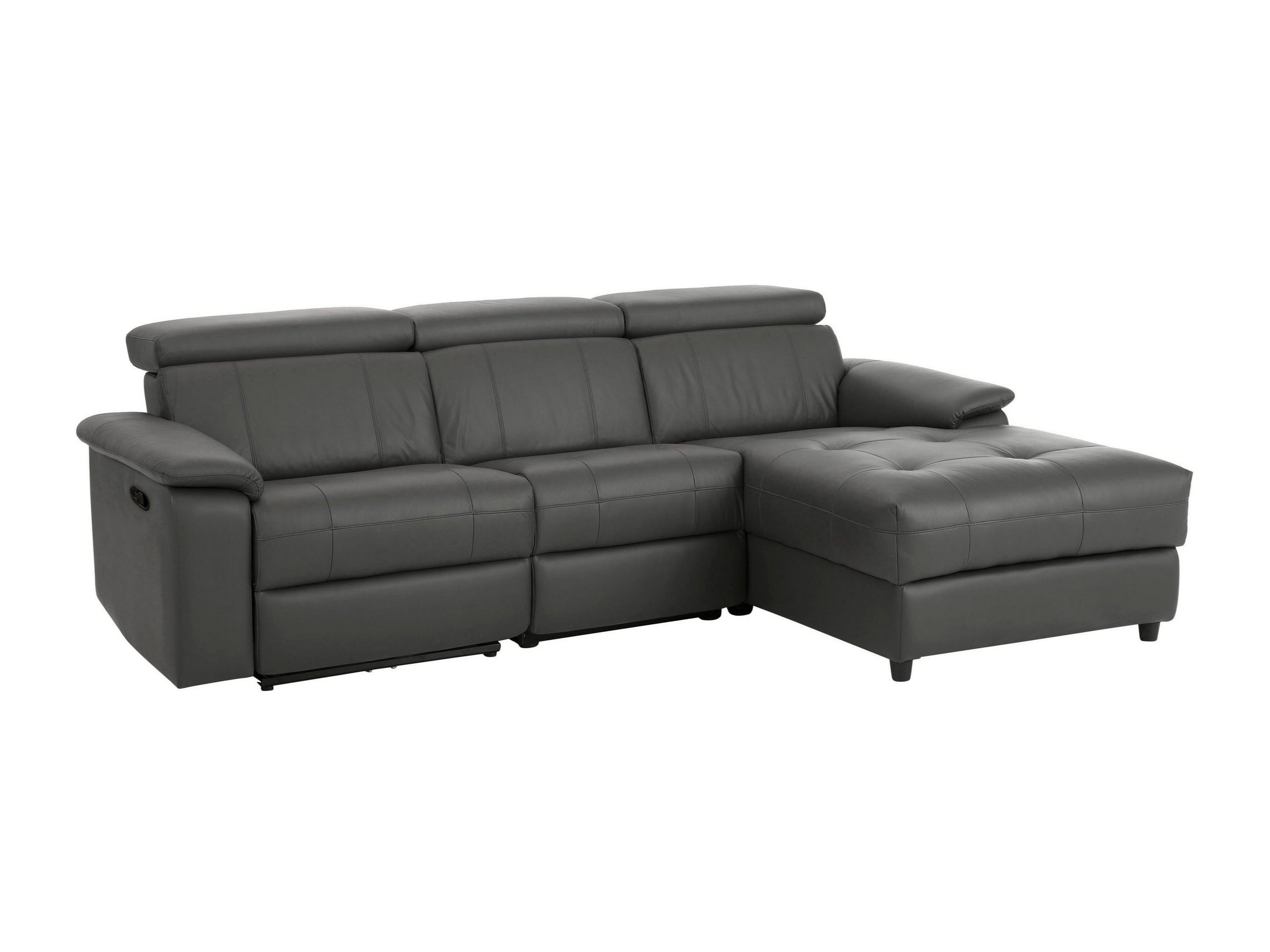Colțar cu recliner Denton 1503 (Gri)