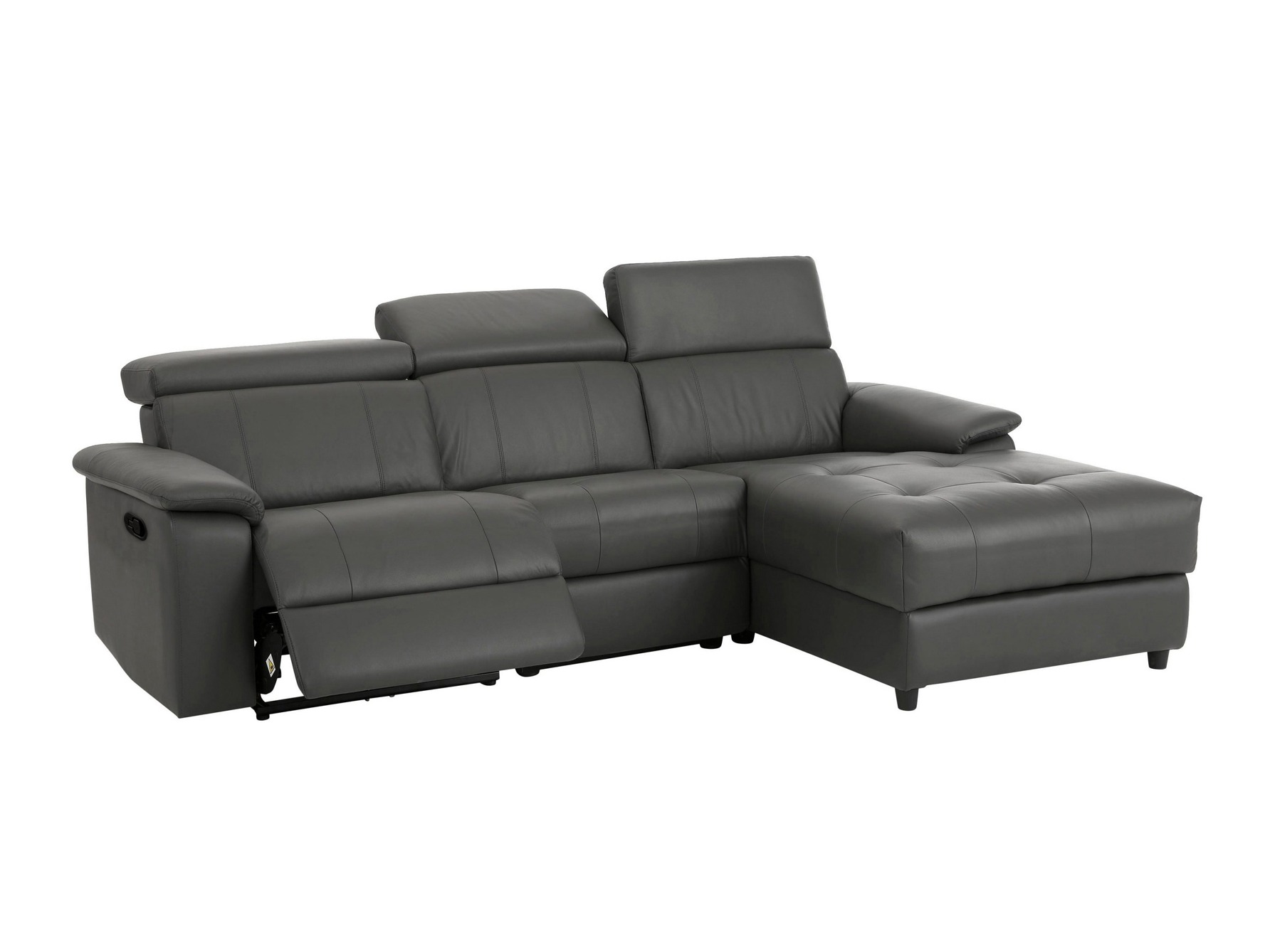 Colțar cu recliner Denton 1503 (Gri)