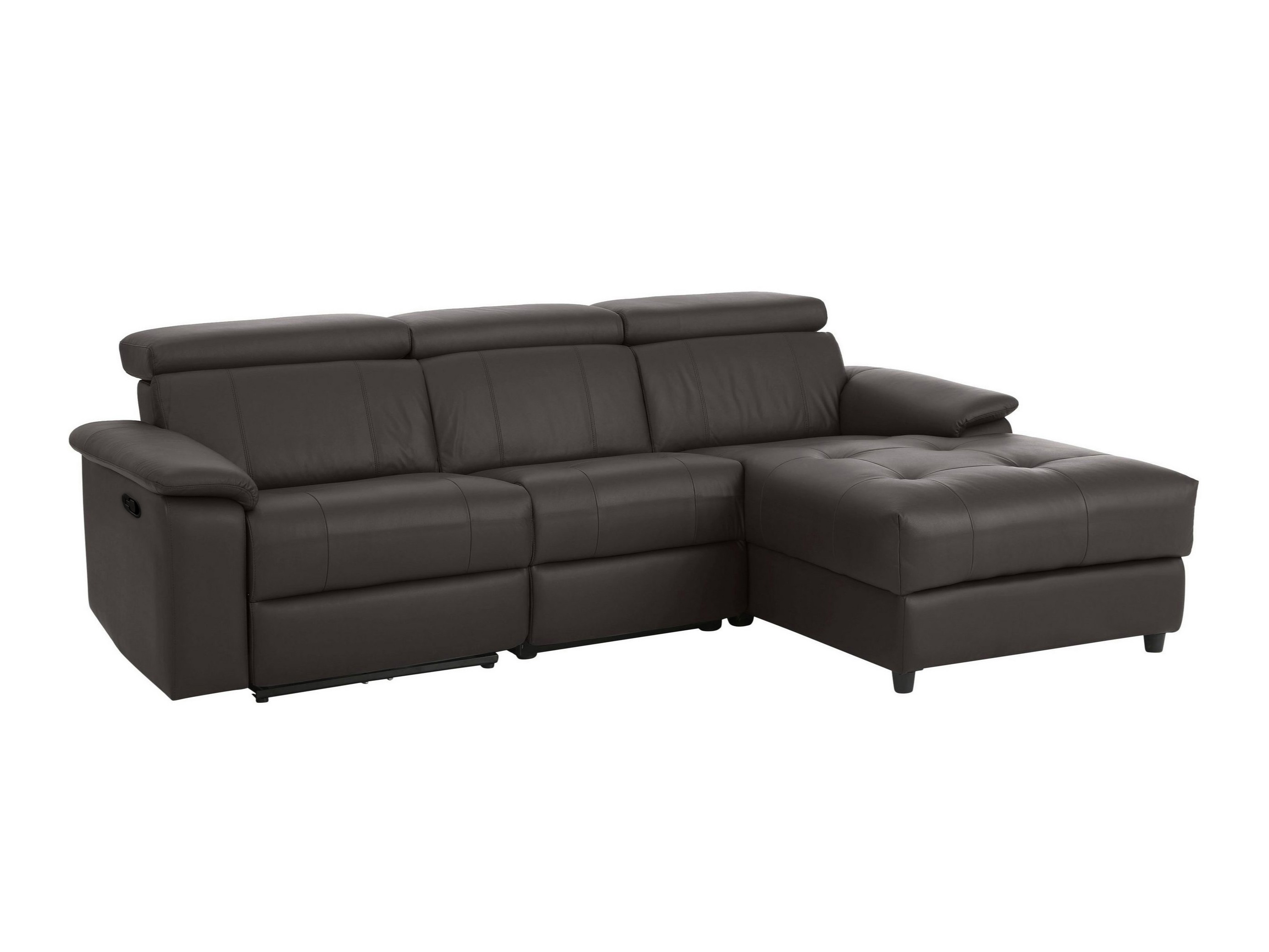 Colțar cu recliner Denton 1503 (Maro)
