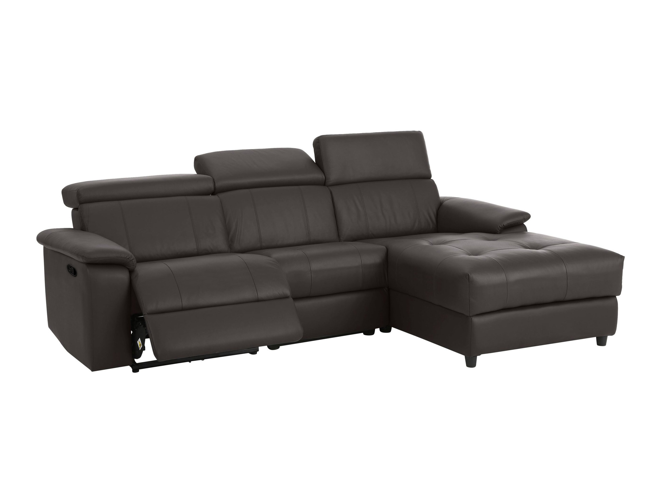 Colțar cu recliner Denton 1503 (Maro)