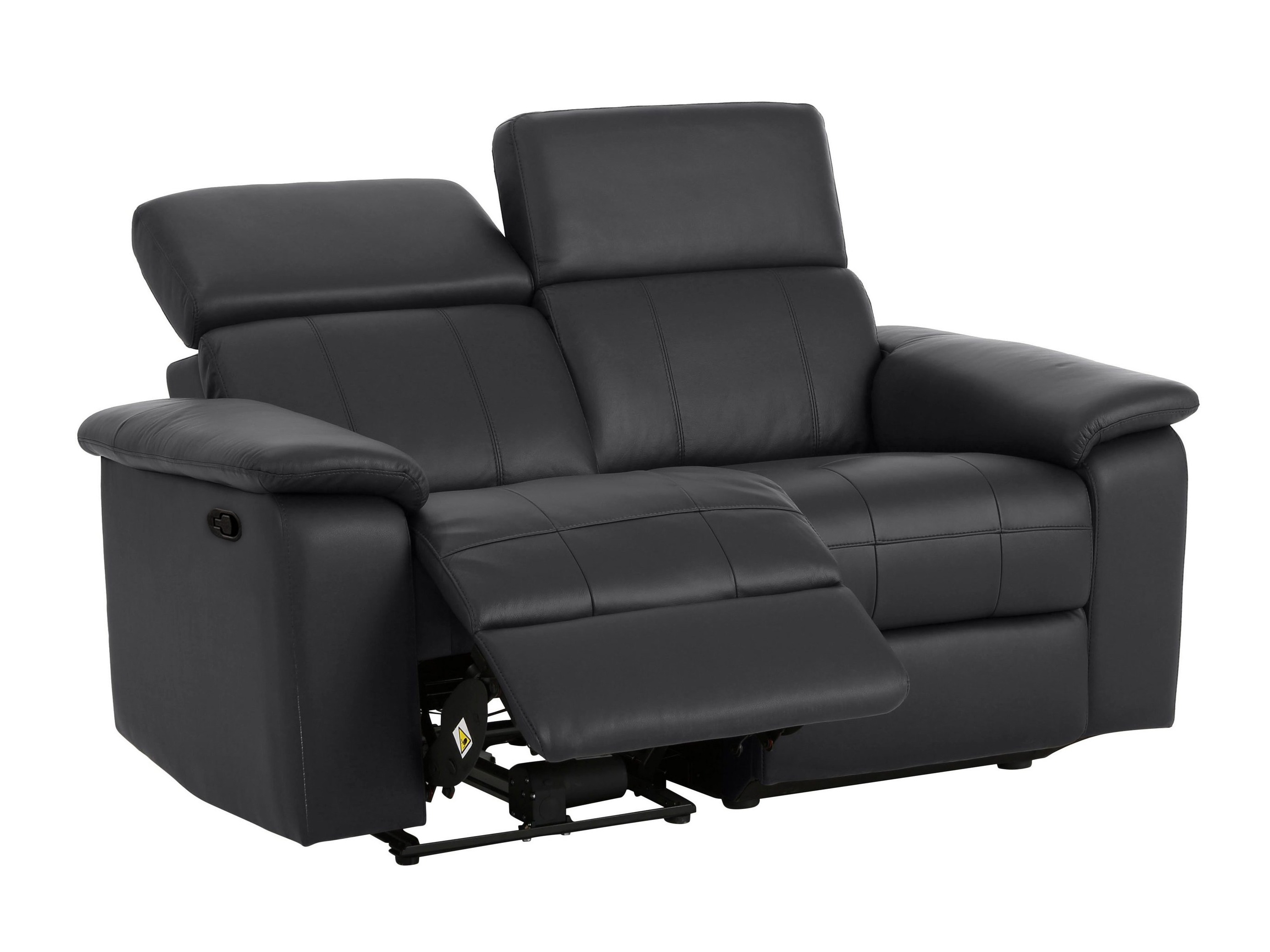 Canapea recliner Denton 1504 (Negru)