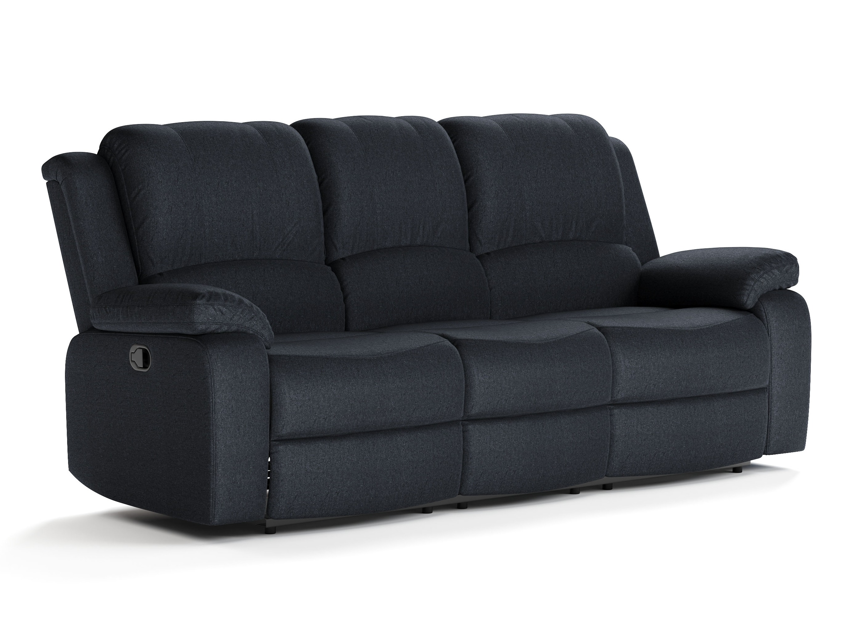Canapea recliner Springfield 301 (Negru)