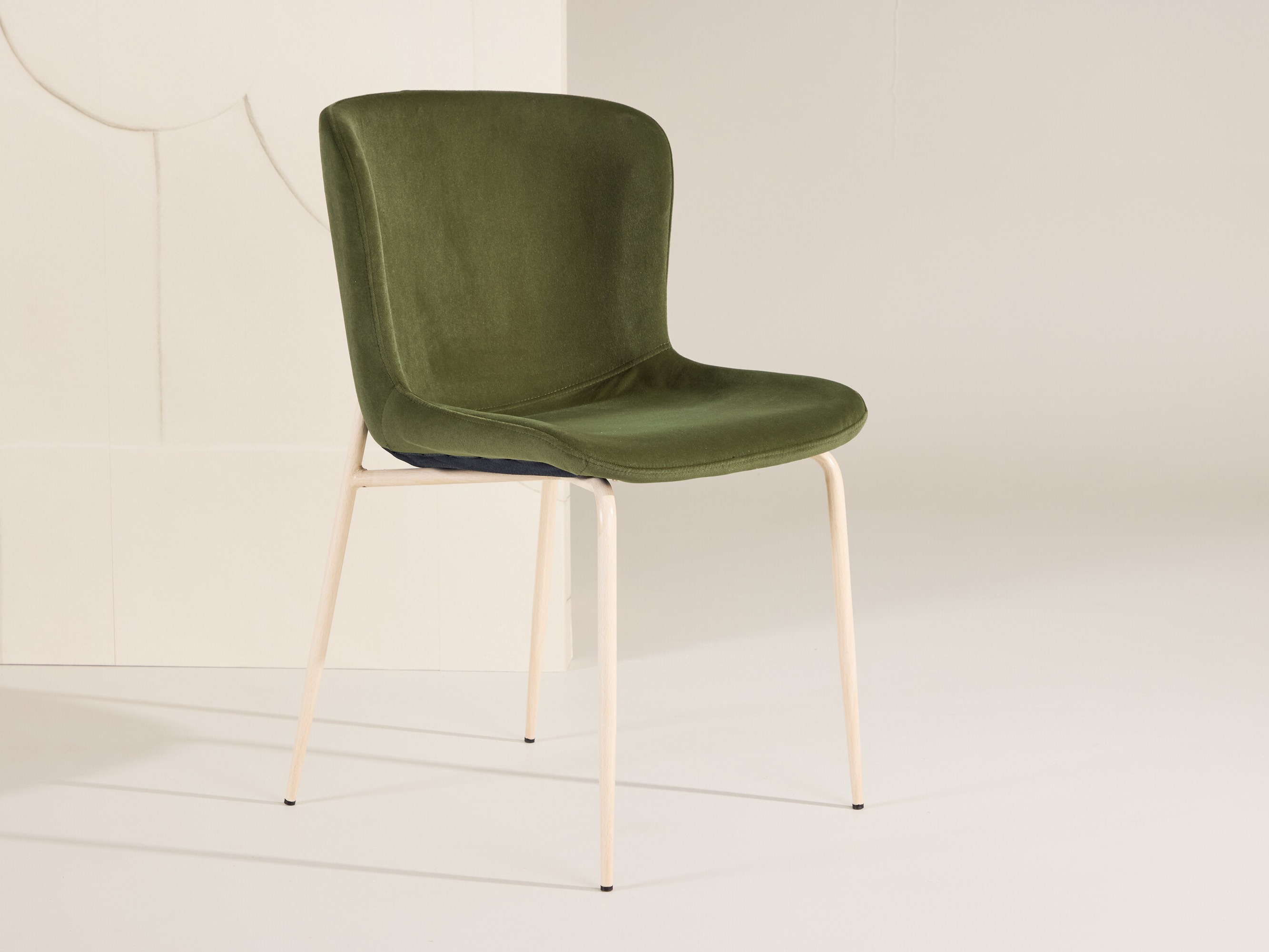 Scaun Dallas 3214 (Verde + Maro deschis)