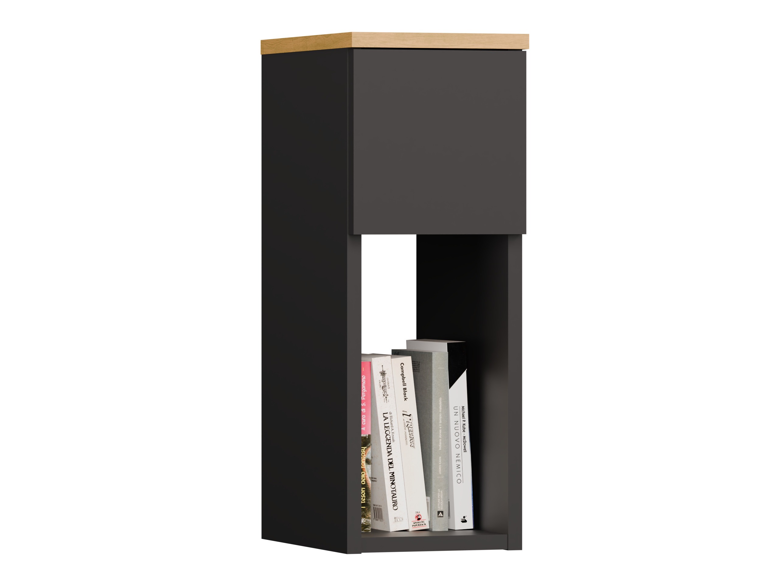 Noptieră Mandeville 304 (Antracit + Stejar artizan)