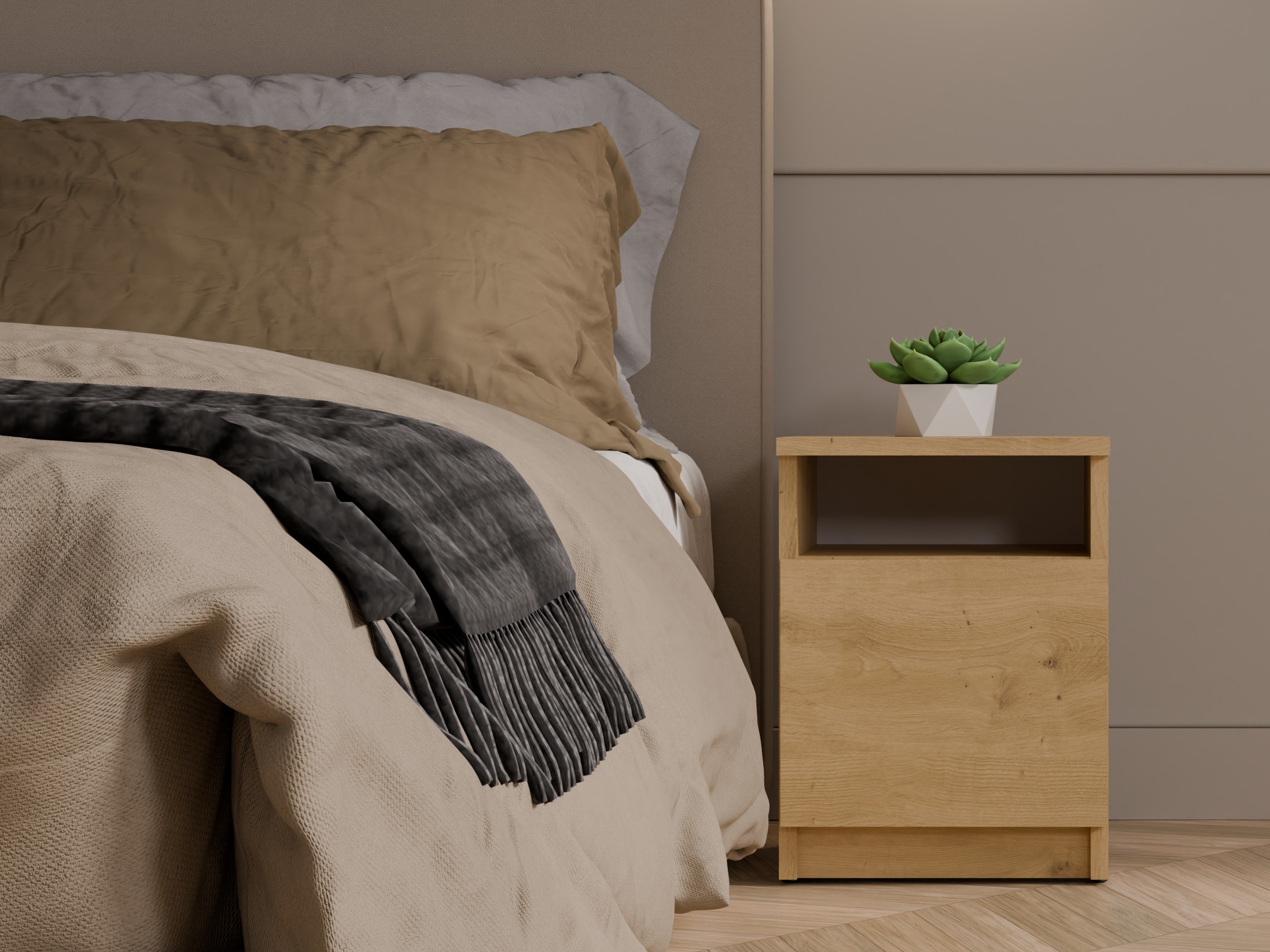 Noptieră Mandeville 305 (Stejar artizan)