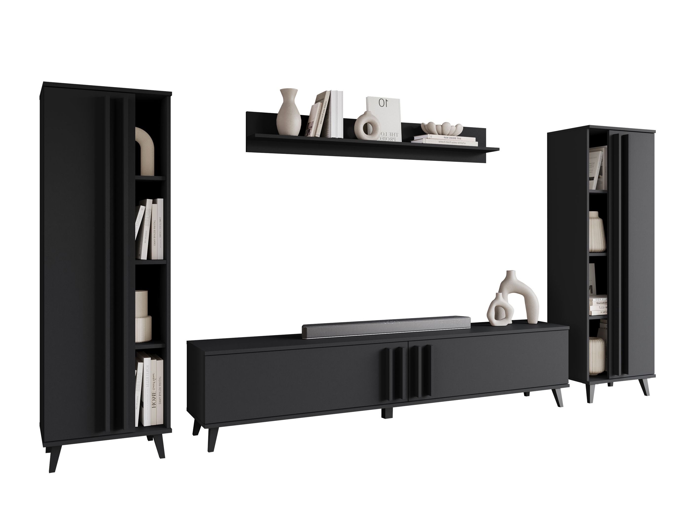 Set de living Temora 102 (Grafit)