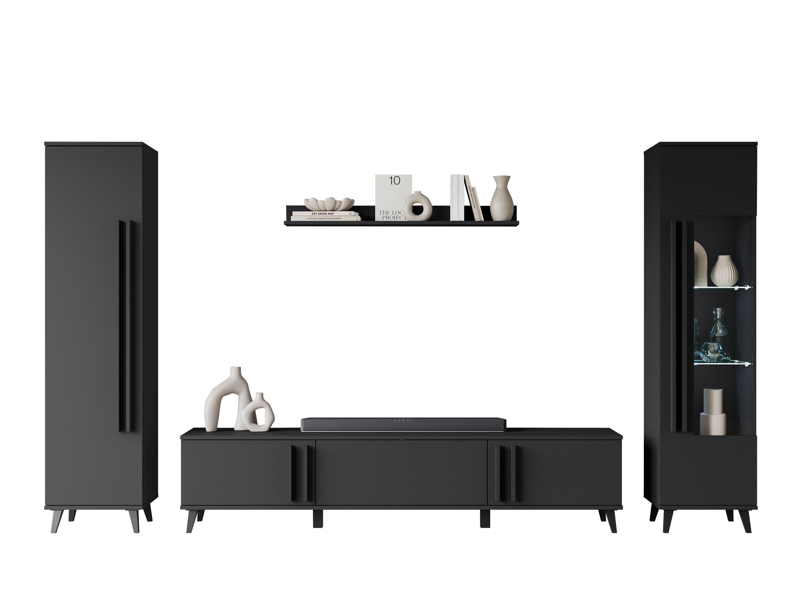 Set de living Facetor II (Grafit)