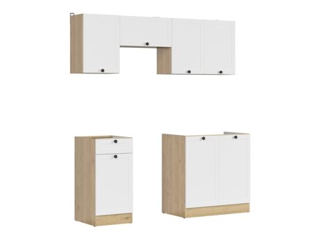 Set de bucătărie modular Classic White Oak 117